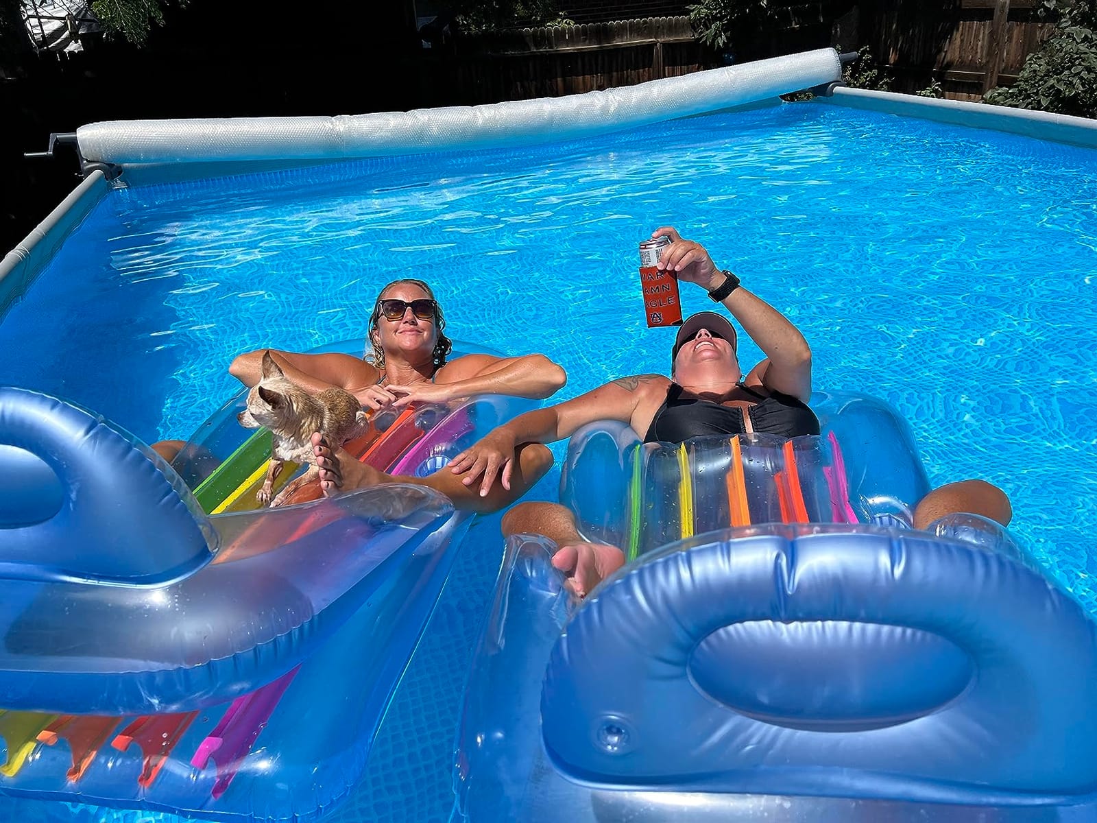 Intex King Kool Inflatable Lounge, 63