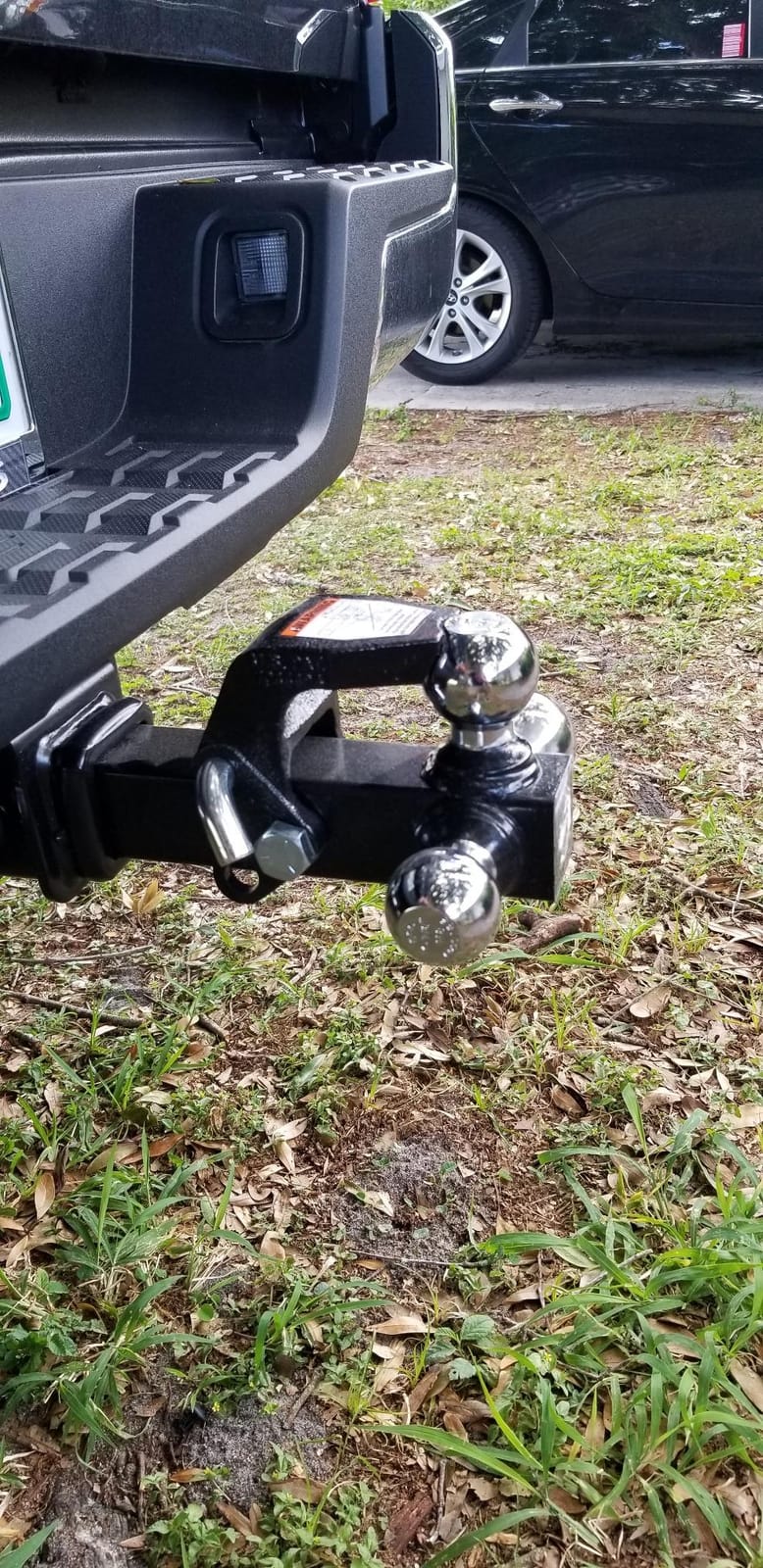 Buyers Products 1802279 Tri-Ball Truck Hitch With Hook, Solid Shank for 2 Inch Receiver Tubes, Chrome Welded Steel Towing Balls, Black Powdercoated, Towing Accessories For Trucks And Trailers customer photo 1