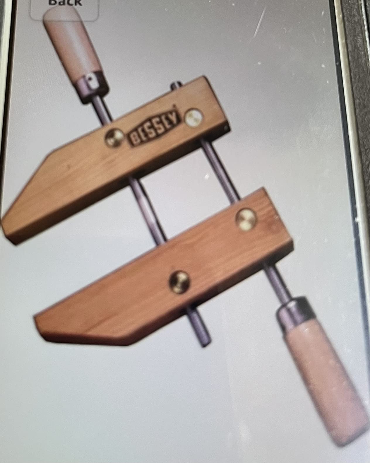 BESSEY HS-8, 8 In. Wood Hand Screw Clamp customer photo 2