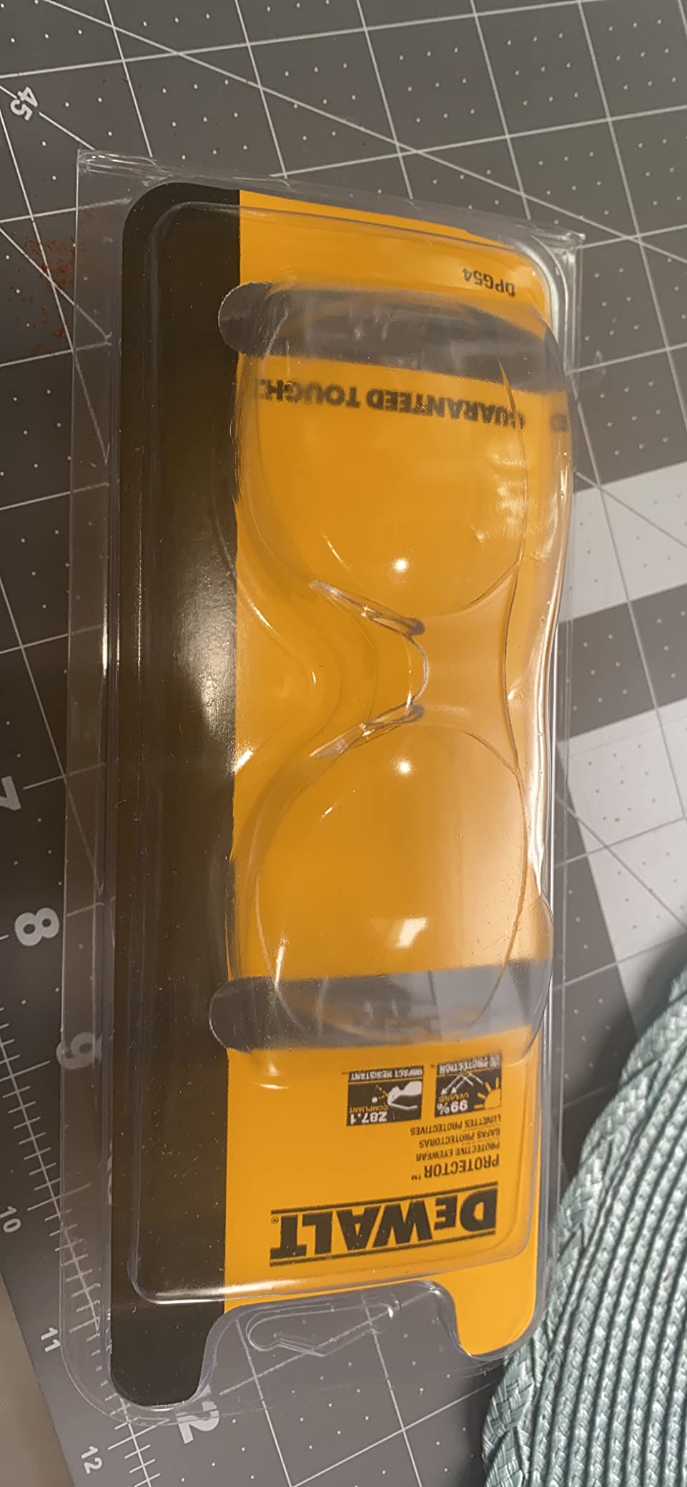 DEWALT DPG54-1C Safety Glasses, ANSI Z87.1+ Impact Rated, Clear Lens customer photo 2