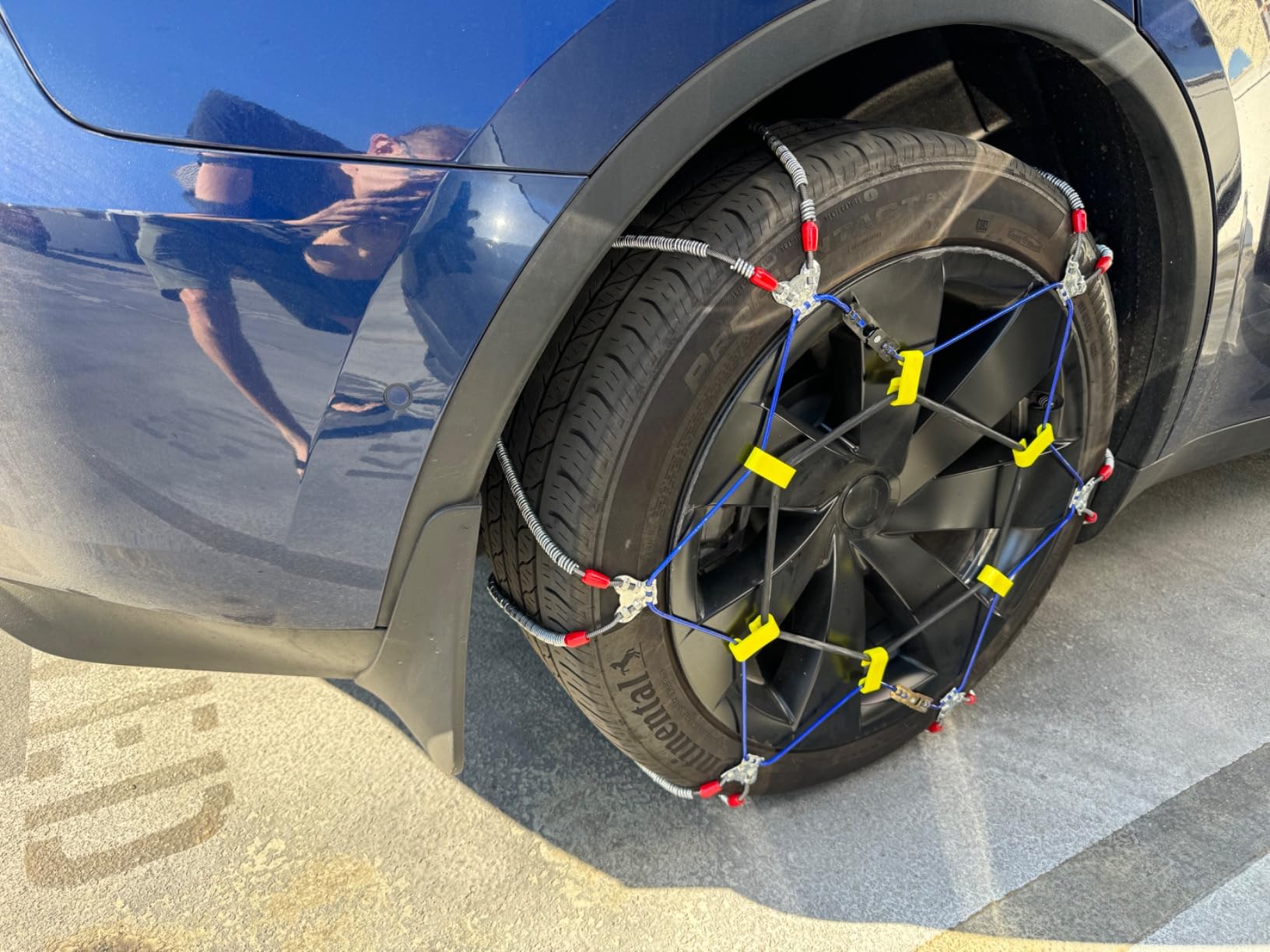 SCC SZ143 Super Z6 Cable Tire Chain for Passenger Cars, Pickups, and SUVs - Set of 2 customer photo 2
