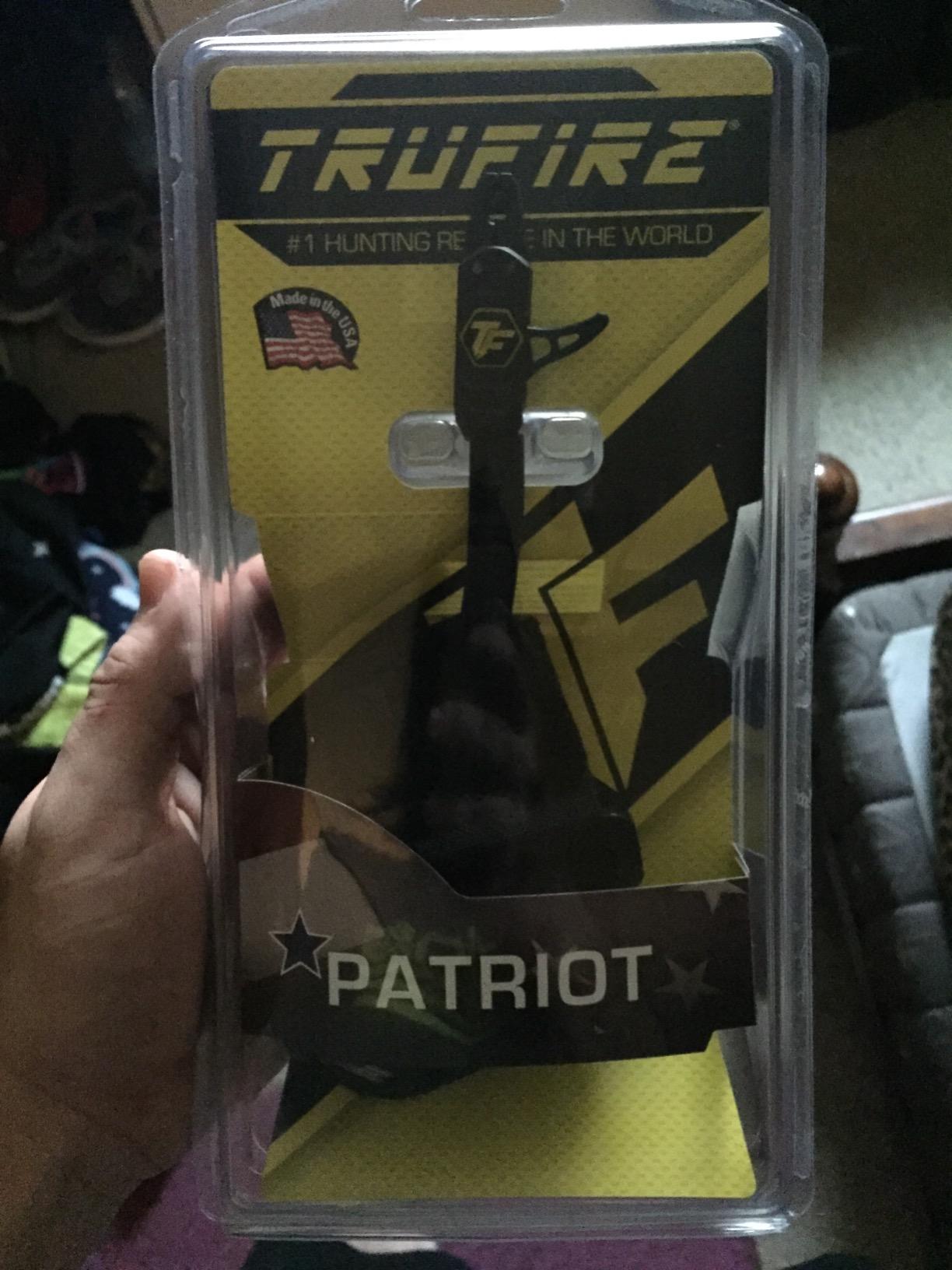 Tru-Fire Patriot Archery Compound Bow Release - Adjustable Black Wrist Strap customer photo 2