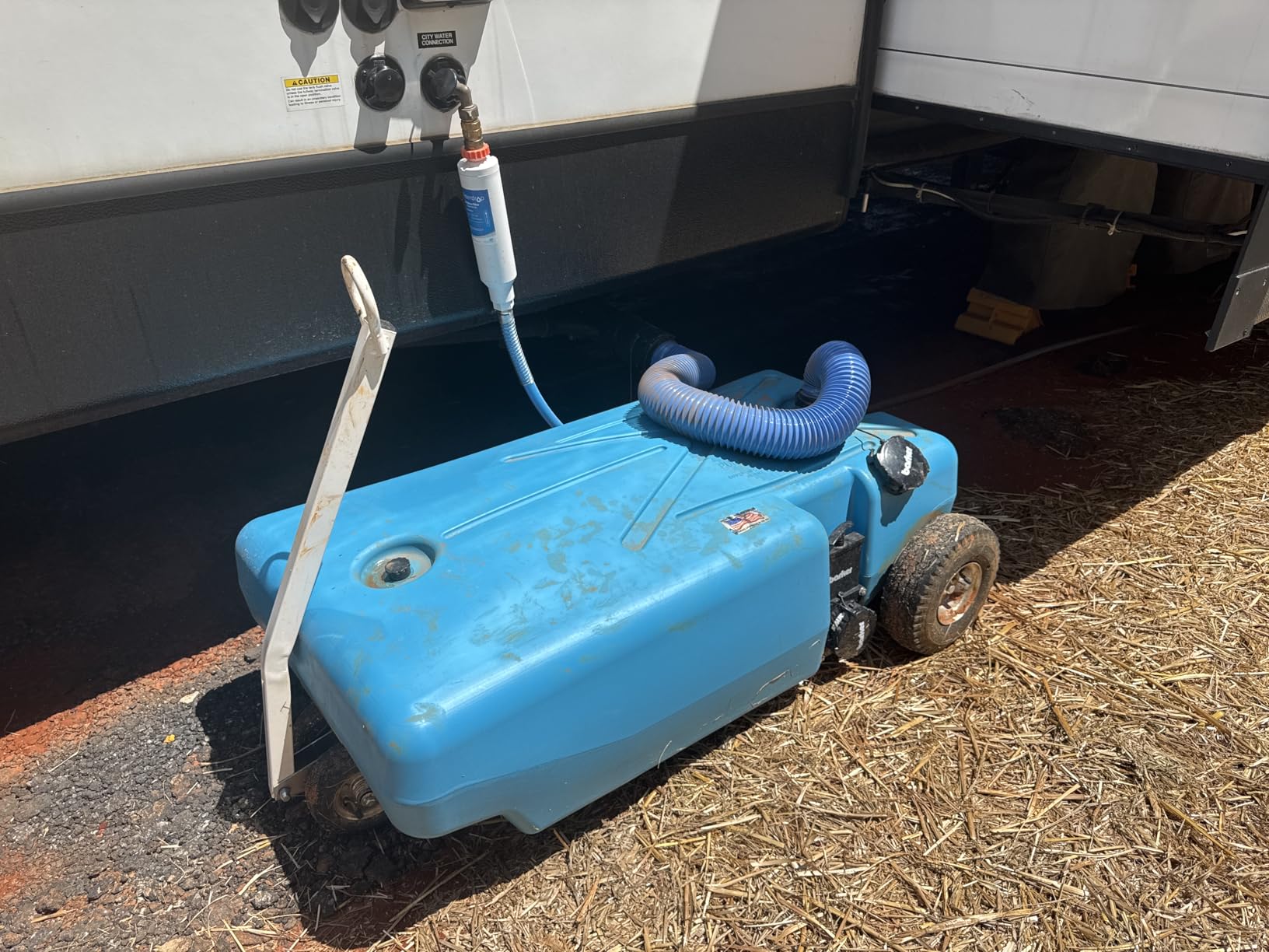 Barker 4-Wheeler Tote Tank - 42 Gallon Capacity (30844) customer photo 1