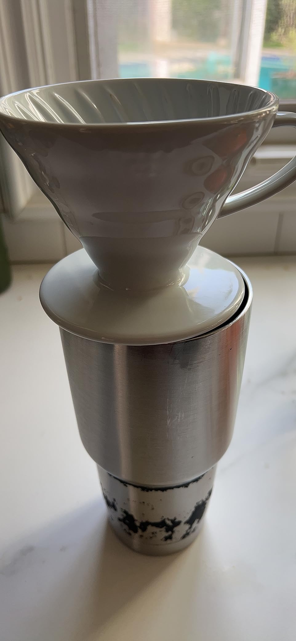 Hario, V60 Dripper 02 White customer photo 2