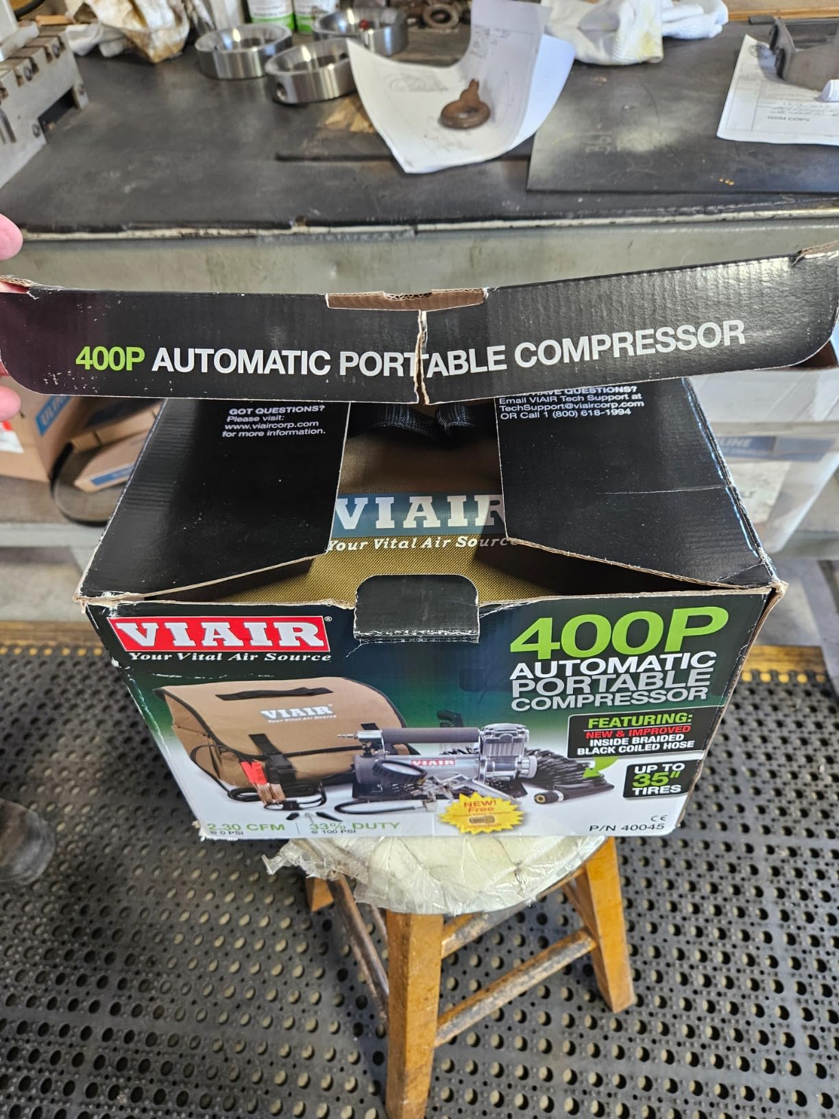 VIAIR 400P - 40045 Portable Air Compressor customer photo 1