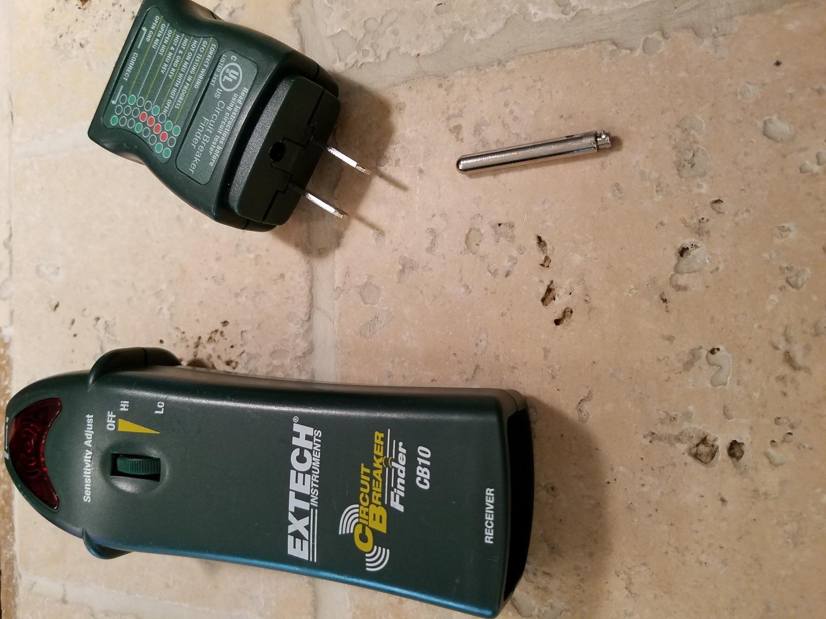Extech CB10 AC Circuit Breaker Finder and GFCI Receptacle Tester customer photo 2