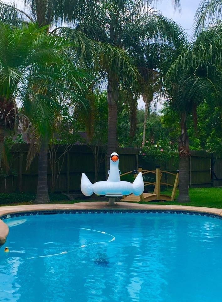 SWIMLINE Original Giant Inflatable Pool Float Floatie Ride-On customer photo 1