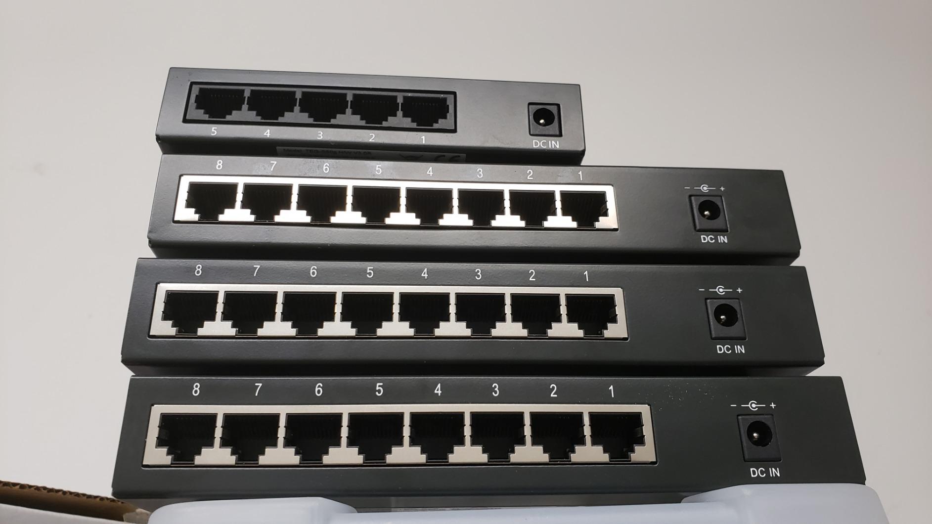 TRENDnet 8-Port Mini Gigabit Switch, TEG-S80g, Ethernet Splitter customer photo 1
