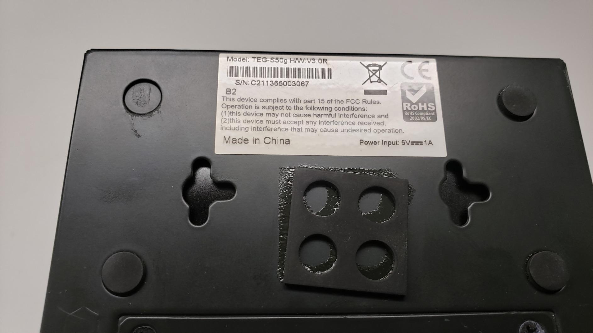TRENDnet 8-Port Mini Gigabit Switch, TEG-S80g, Ethernet Splitter customer photo 2
