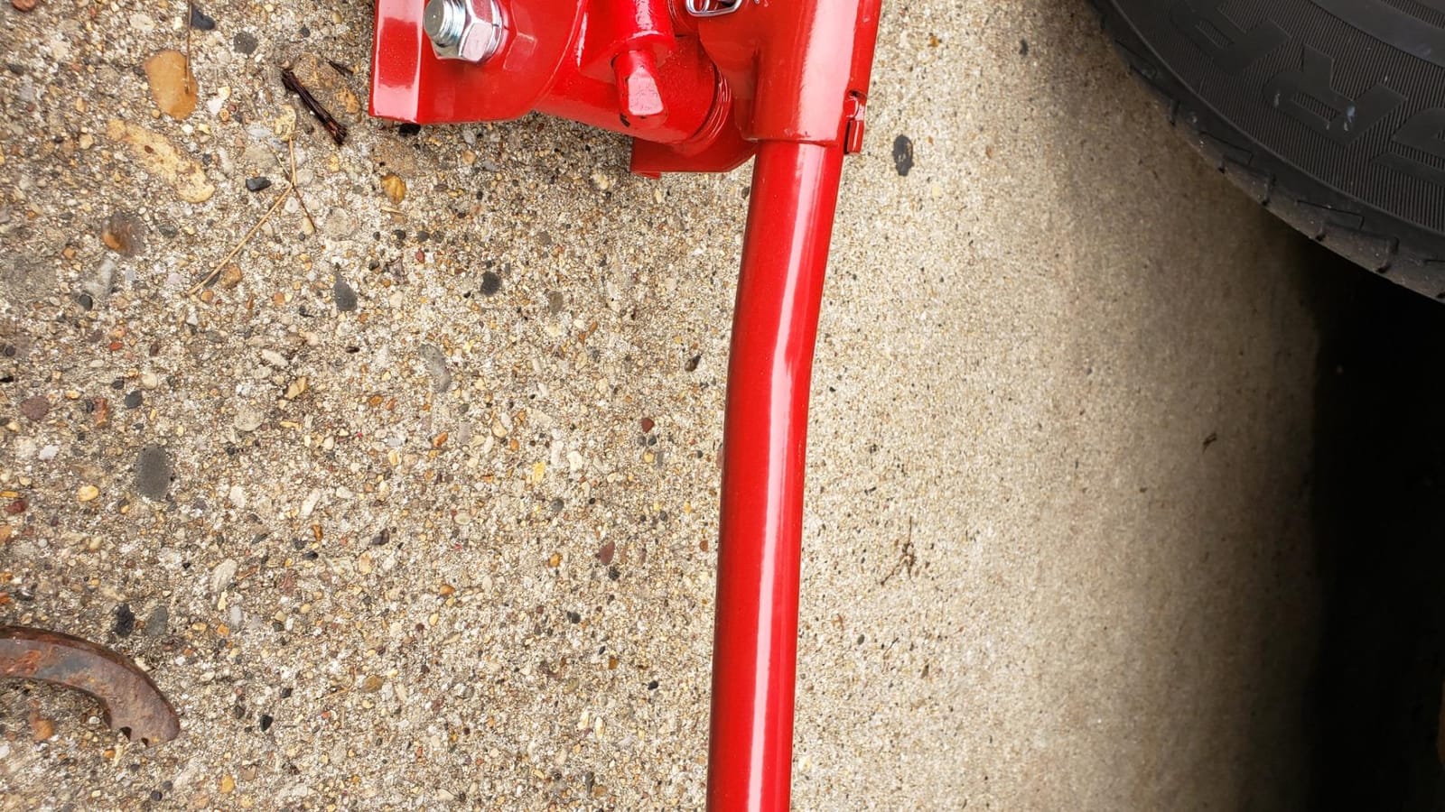 BIG RED Torin Hydraulic Trolley Floor Jack Combo with 2 Jack Stands, 2 Ton Capacity (T82001) customer photo 2