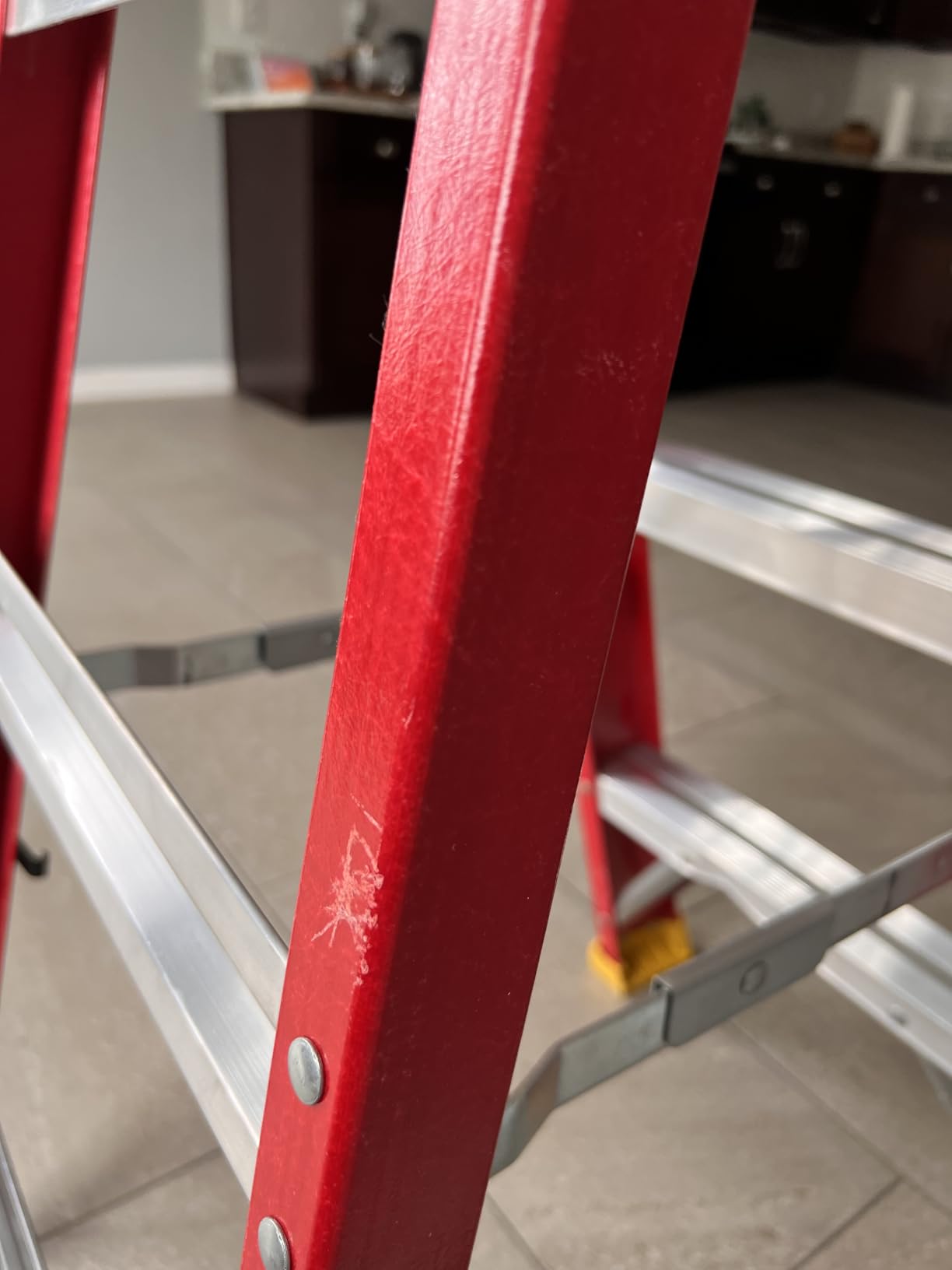 Louisville Ladder 4 ft Fiberglass Step Ladder, L-3016-04, Type IA, 300 lbs customer photo 2