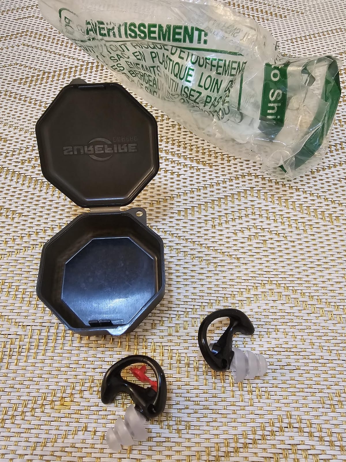 SureFire EP4 Sonic Defenders Plus Filtered Earplugs, Triple flanged Design, Reusable, Black, Medium customer photo 2
