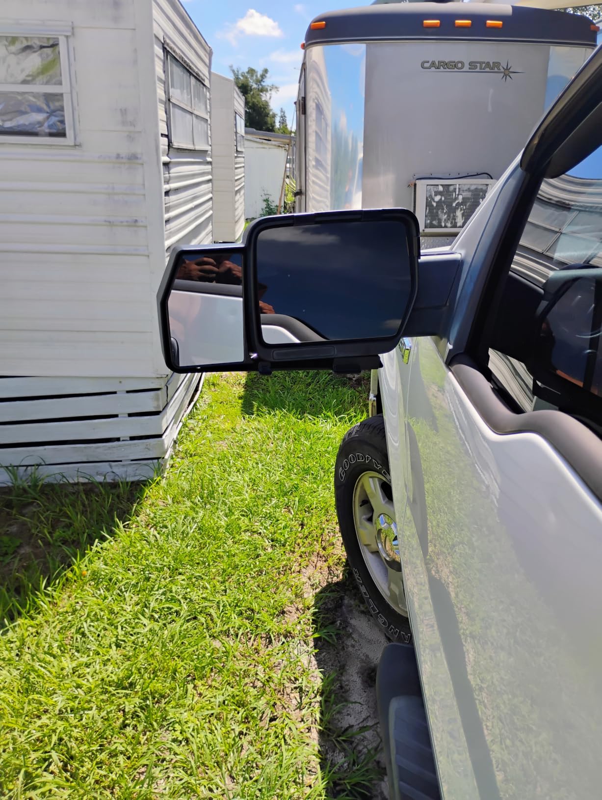 K SOURCE Snap & Zap 81810 Custom Fit Towing Mirror for 2009-2014 F-150, Patented customer photo 2