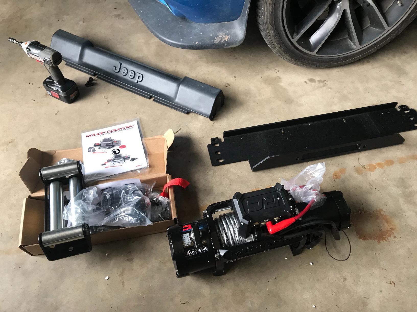 Rough Country 12,000LB PRO Series Electric Winch - Waterproof 12V 6HP Winch with Steel Cable & Wired Remote for Jeeps Truck SUV Off-Road Recovery customer photo 2