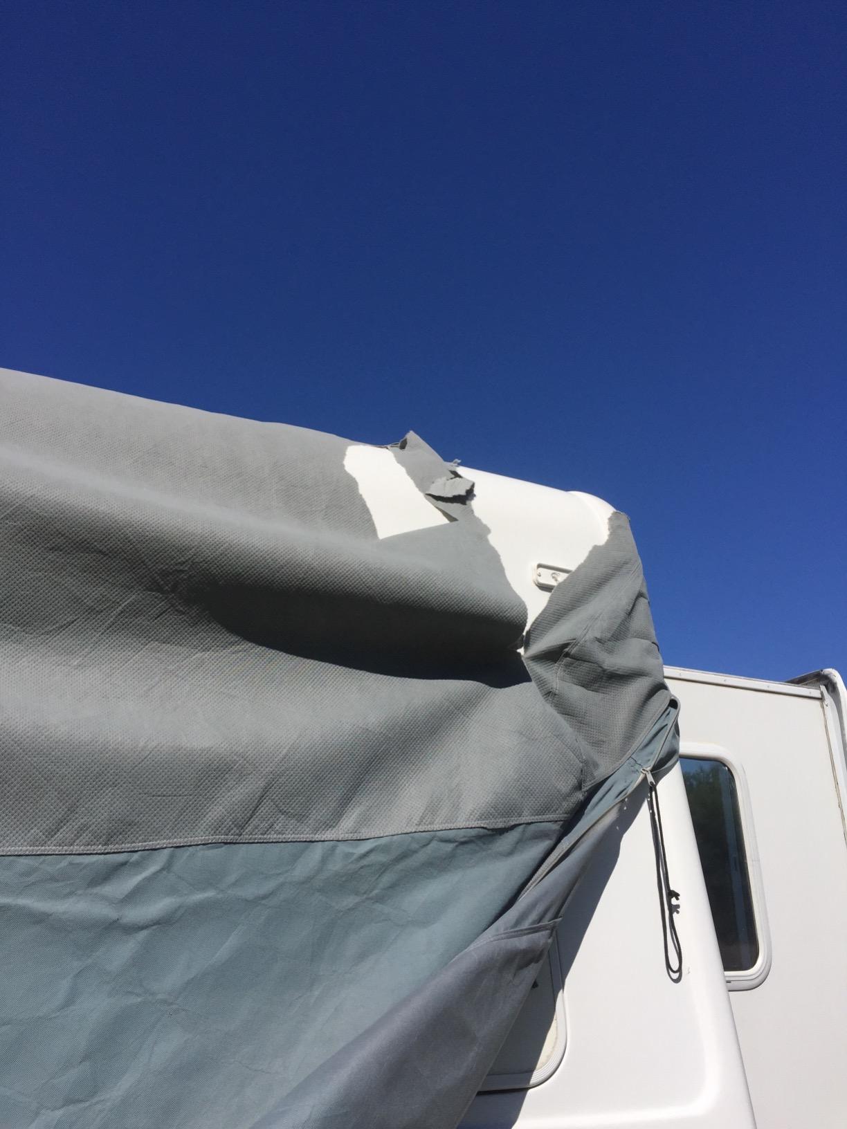Leader Accessories Windproof 27-30 ft Travel Trailer RV Cover Extra Thick customer photo 2