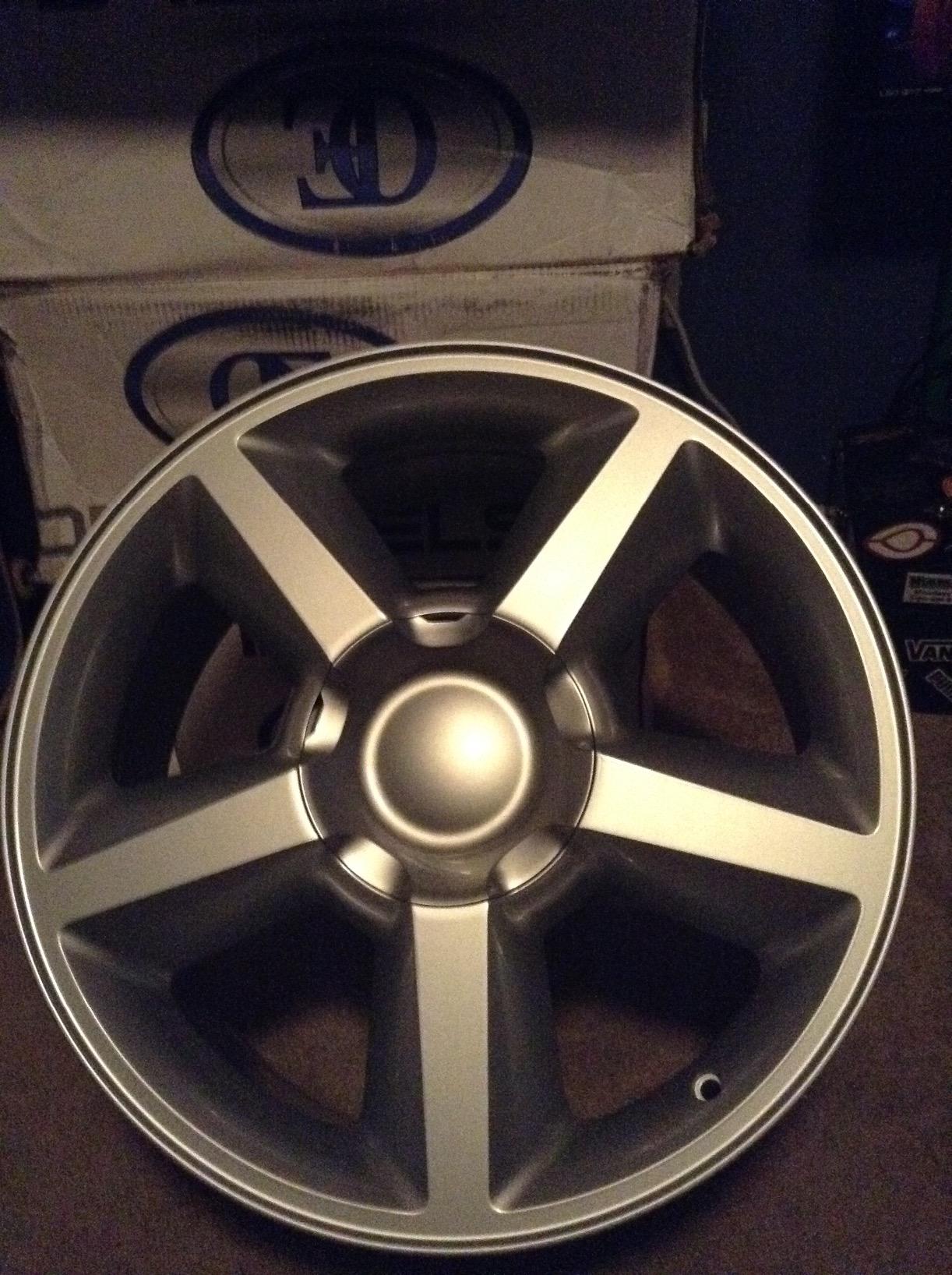 OE Wheels CV83 20 Inch Rim Fits Tahoe Style 6x139.7 20x8.5 Gloss Silver - Hollander 5308 (1) customer photo 2