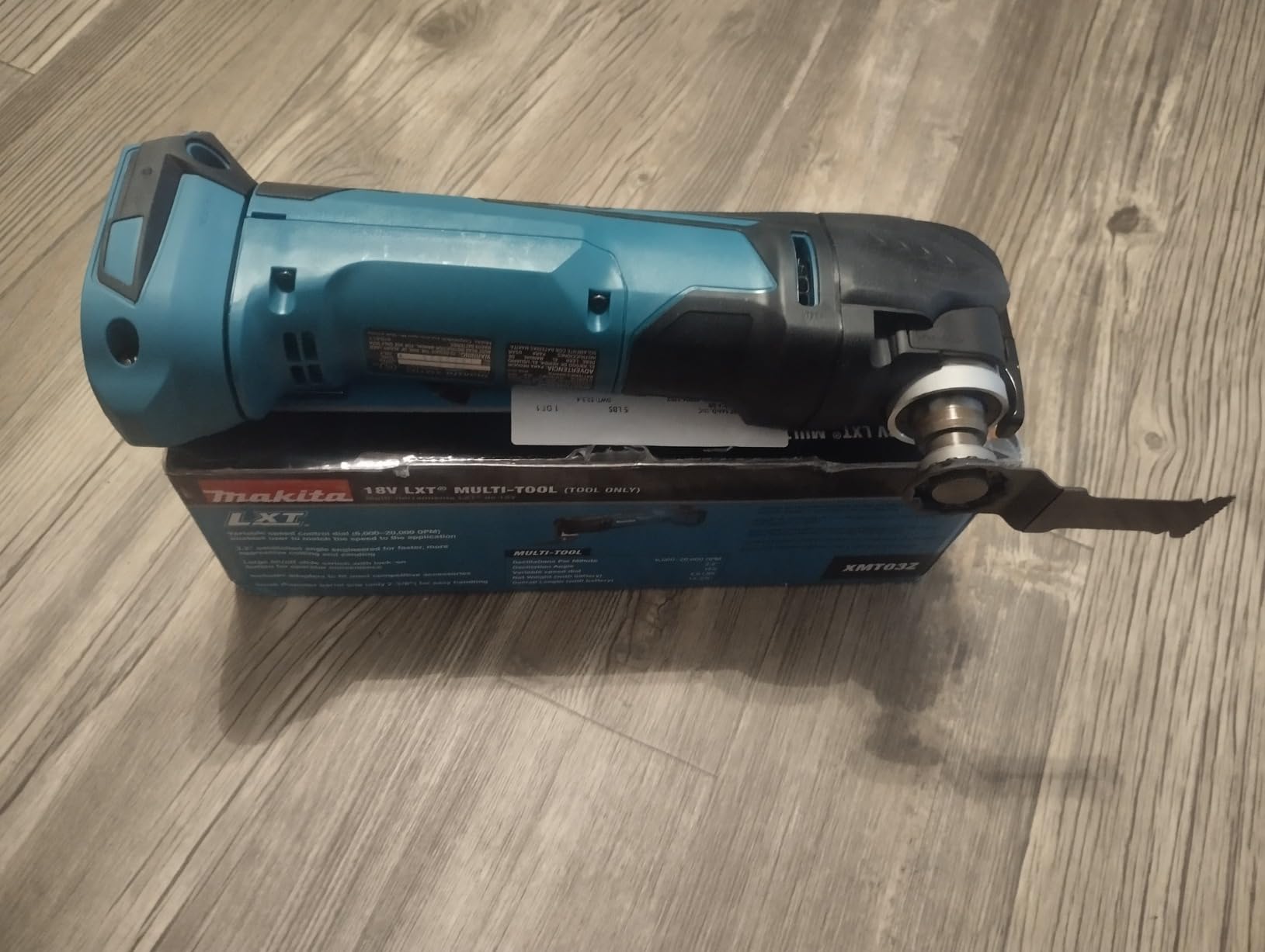 Makita XMT03Z 18V LXT® Lithium-Ion Cordless Multi-Tool, Tool Only customer photo 1