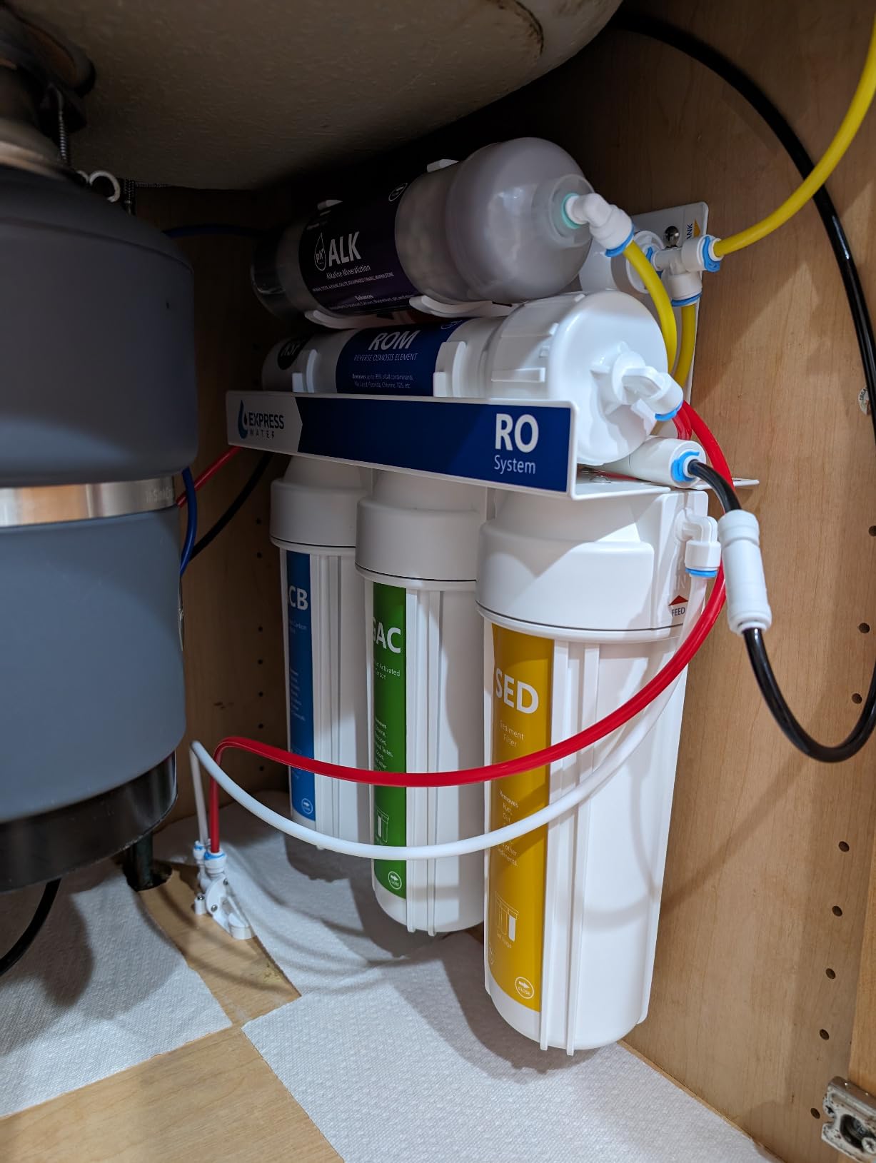 Express Water ROALK10D, 10-Stage Under Sink RO System, Alkaline, 100 GPD customer photo 2