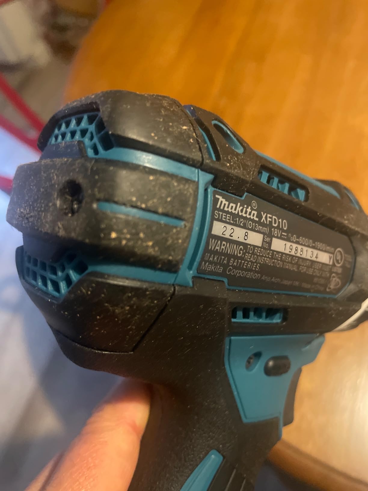 Makita XFD10Z 18V LXT Lithium-Ion Cordless Driver-Drill, Tool Only, 1/2