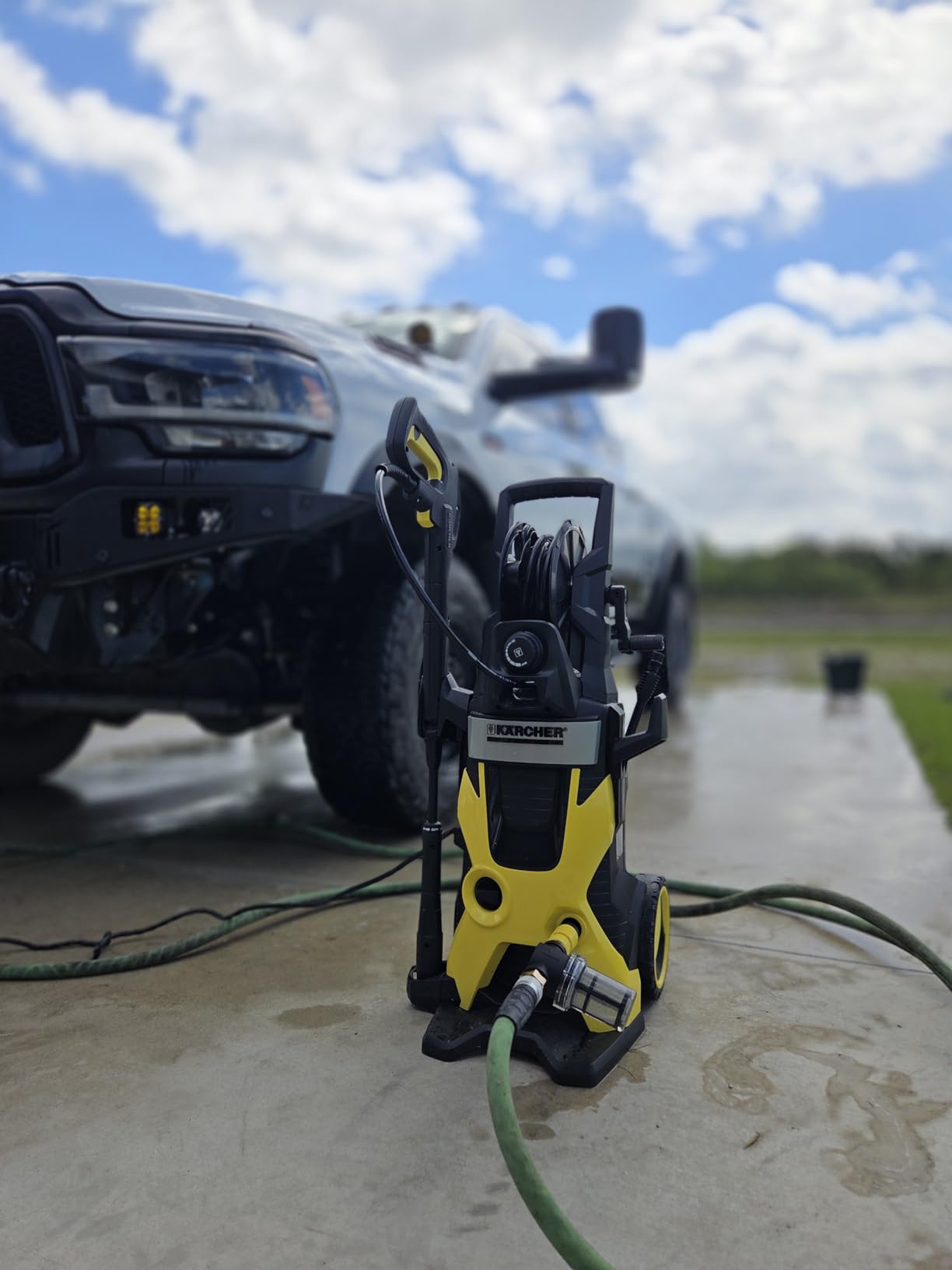 Kärcher Pressure Washer K 5 Premium, 1.4 GPM with Hose Reel customer photo 2