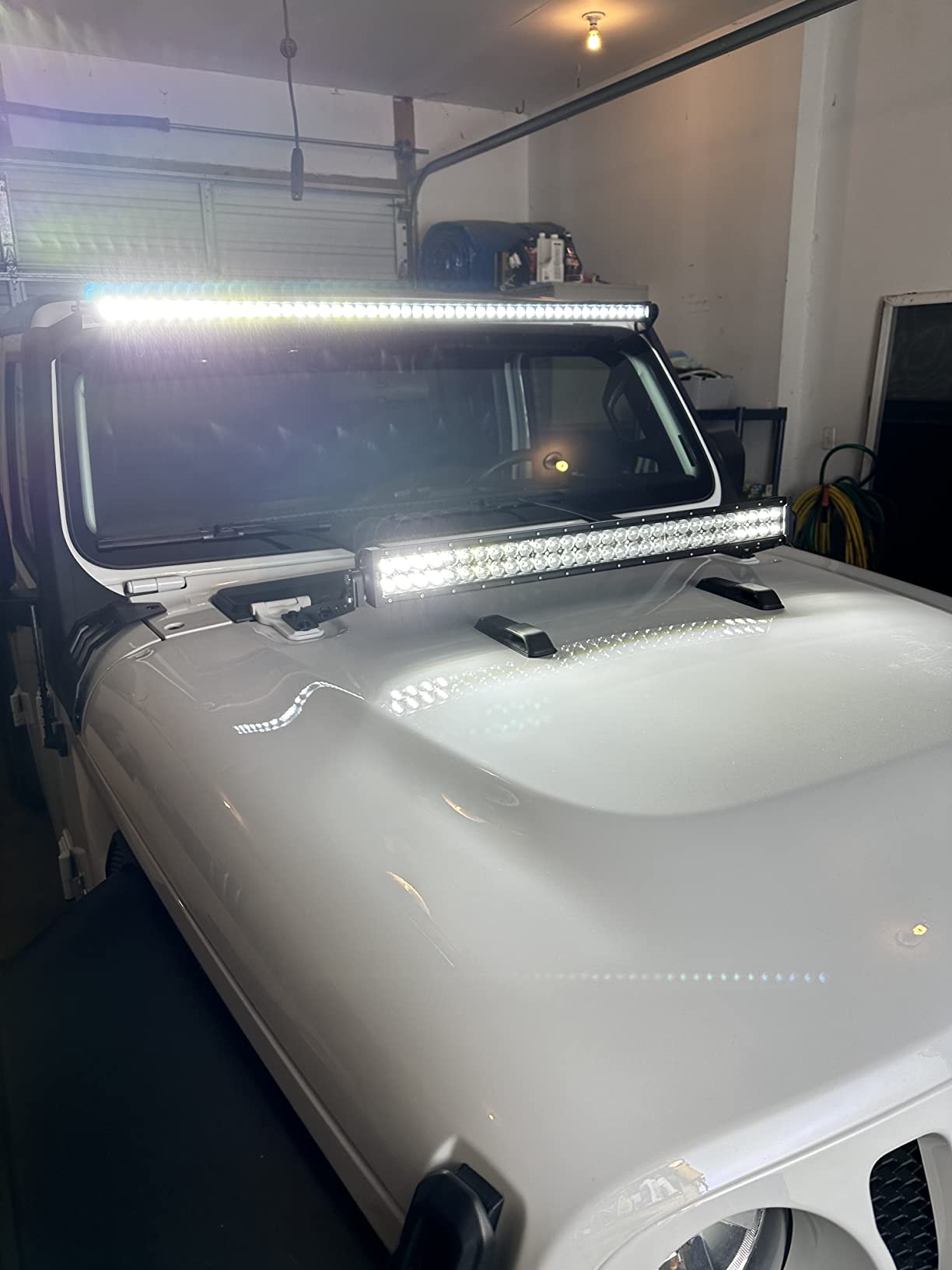 Nilight LED Light Bar 32 Inch 180W 12600LM Spot Flood Combo Driving Lamp Roof Bumper Off Road Work Pods for Van Camper Wagon Car Pickup Golf Cart ATV UTV SUV Truck Boat 4x4 customer photo 2