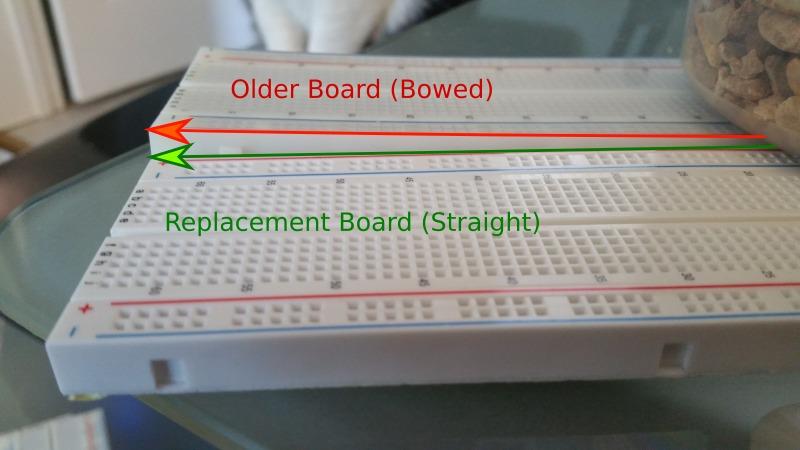 ELEGOO 3pcs Breadboard 830-Point Solderless Prototype PCB Board Kit customer photo 2