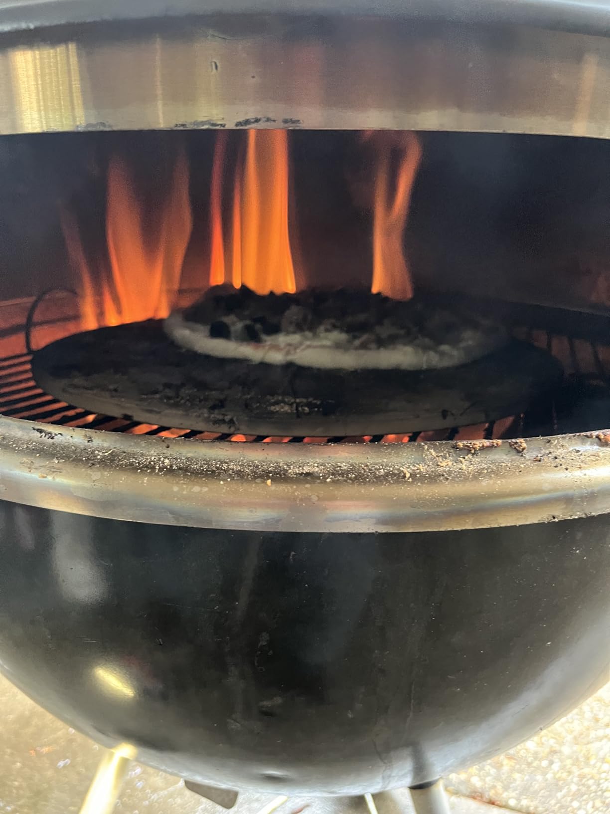 onlyfire Stainless Steel Pizza Ring Kit for Weber 22