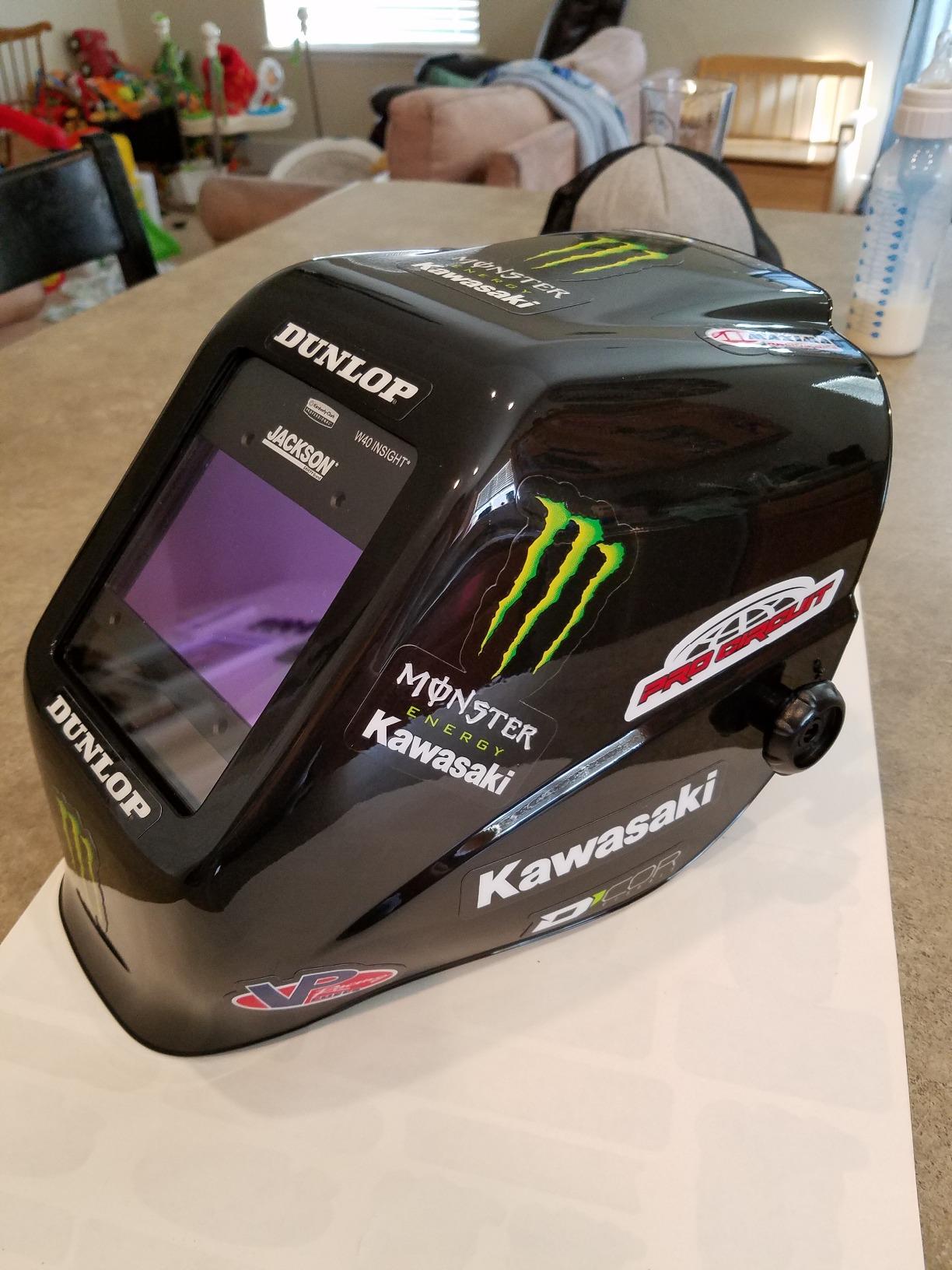Jackson Safety Insight Auto Darkening Welding Helmet, ADF Hood - ANSI Z87.1 customer photo 2