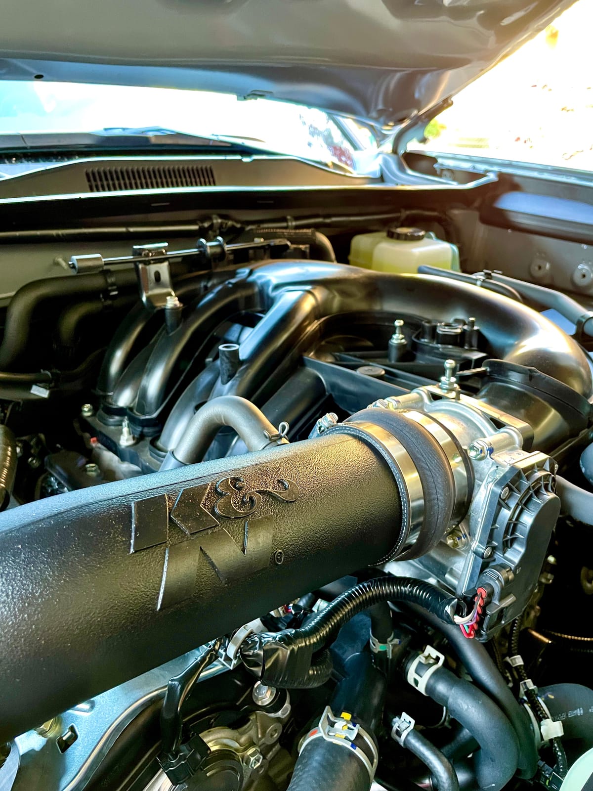 K&N Cold Air Intake System: High-Flow Air Filter, Increase Performance & Towing: Compatible with 2016-2023 TOYOTA Tacoma, 63-9039 customer photo 1