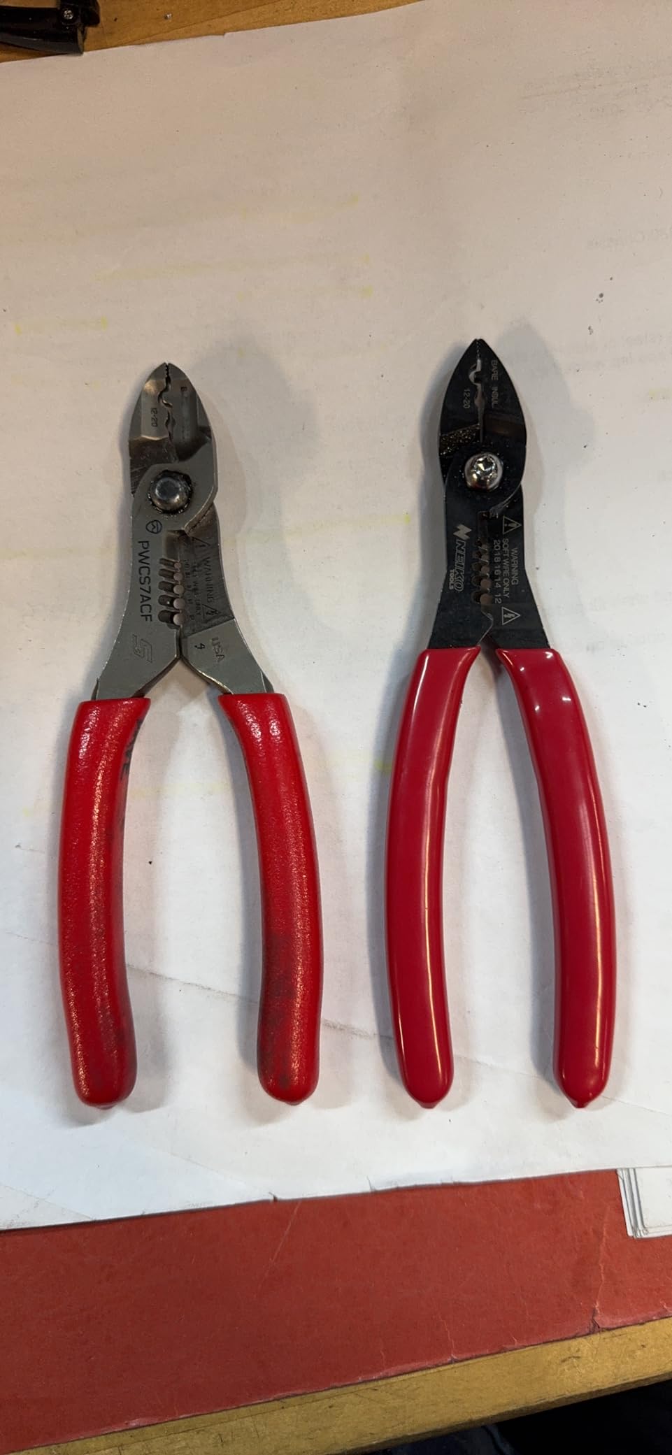 NEIKO 02037A Compact Wire Stripper | 4-in-1 Multi Purpose Electricians Pliers | Wire Crimper, Cutter and Gripper | 12-20 AWG Wire Service Tool | Crimps Insulated & Non-Insulated | Electrical Stripping customer photo 2