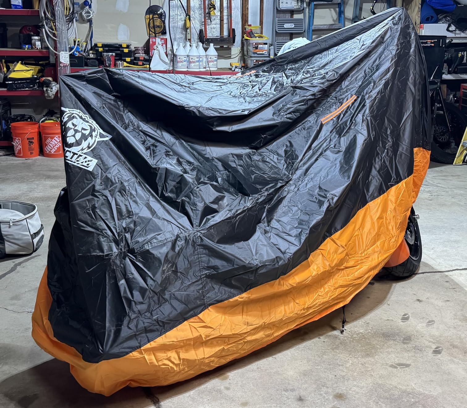 XYZCTEM Motorcycle Cover – All Season Waterproof Outdoor Protection customer photo 2