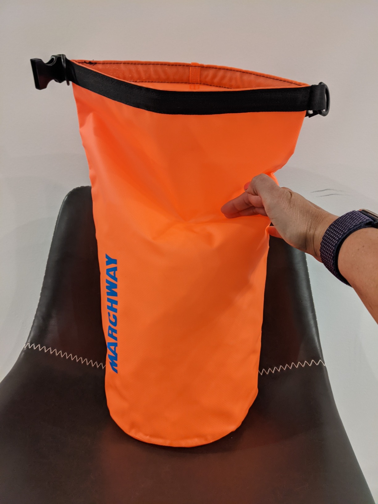 MARCHWAY Floating Waterproof Dry Bag Backpack, Roll Top, 5L/10L/20L/30L/40L customer photo 2