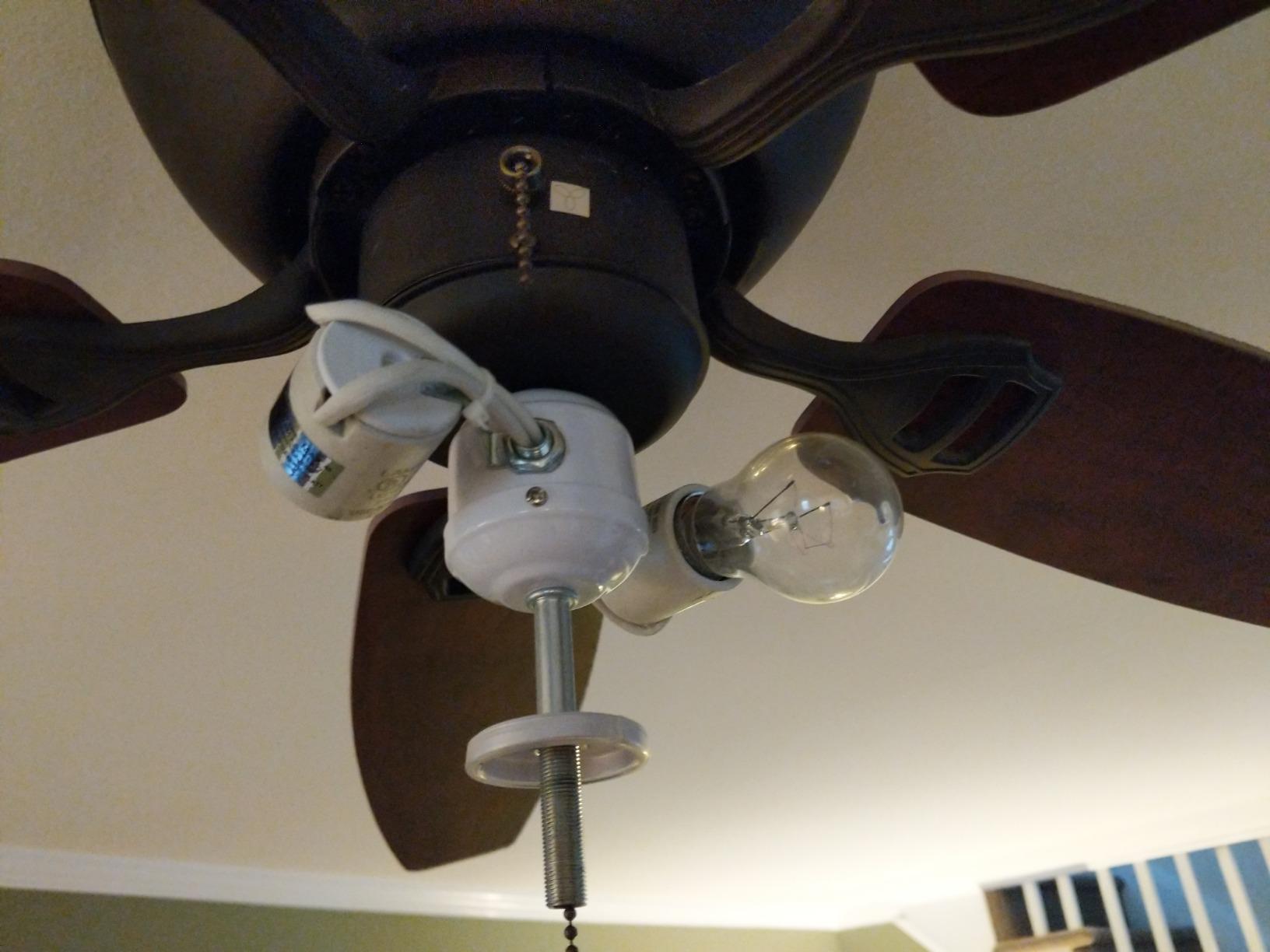Westinghouse 7209600 Ceiling Fan with LED Light, 52-Inch, Brushed Nickel customer photo 1
