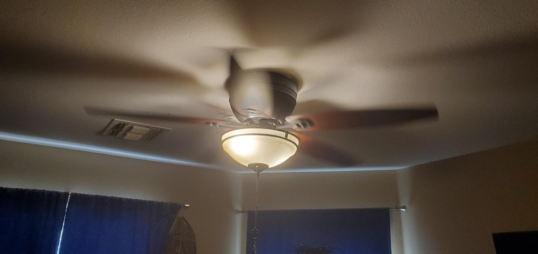 Westinghouse 7209600 Ceiling Fan with LED Light, 52-Inch, Brushed Nickel customer photo 2