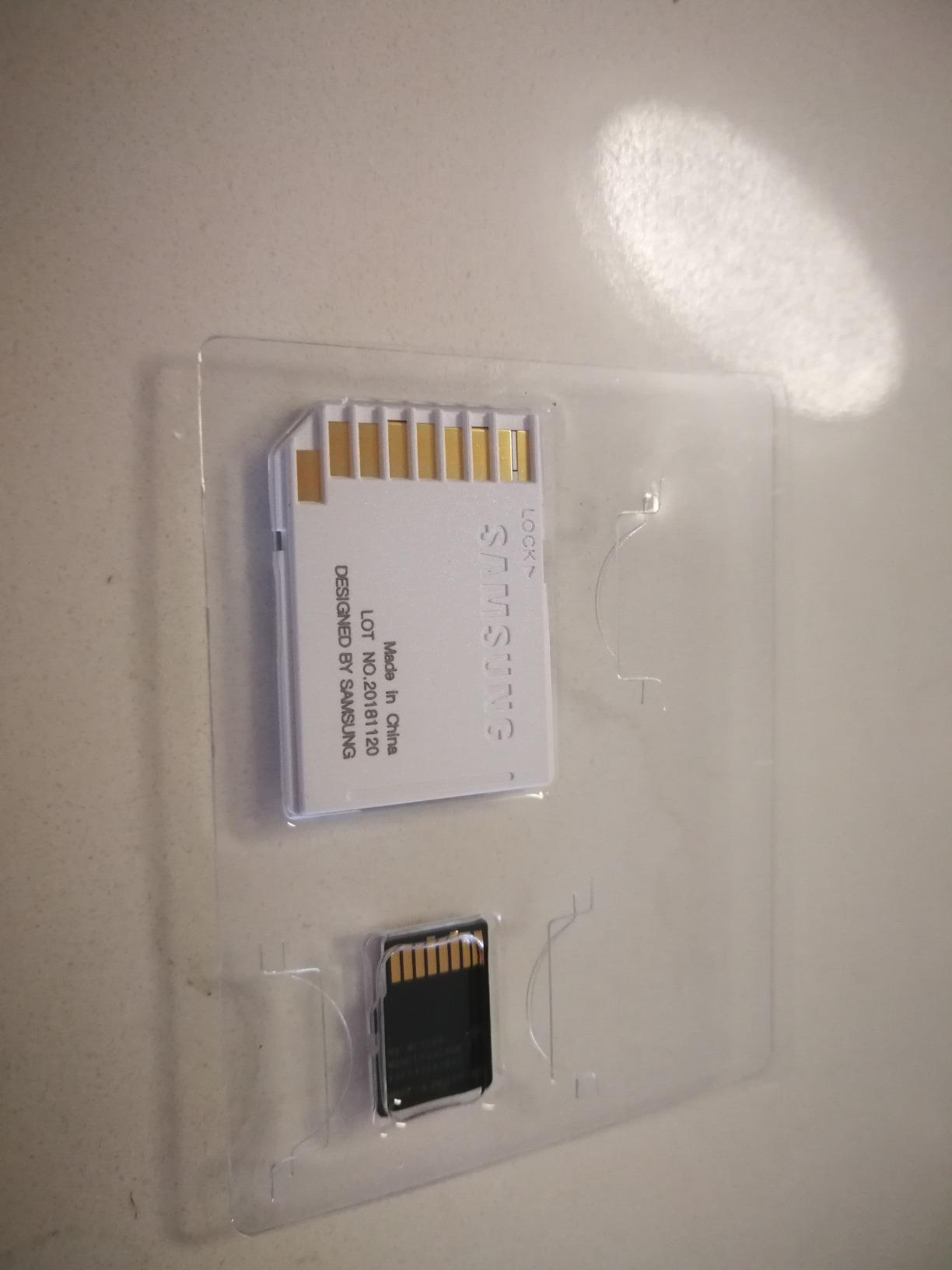 Samsung 256GB EVO Plus Class 10 UHS-I microSDXC U3 with Adapter (MB-MC256GA) customer photo 2