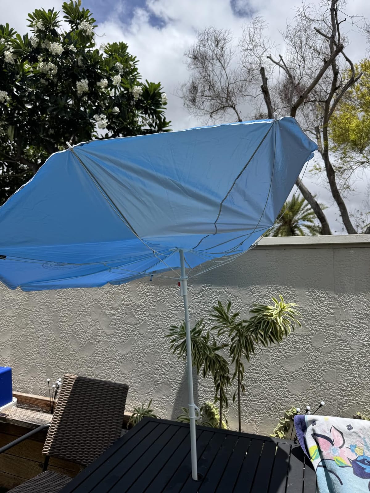 Caribbean Joe Beach Sun Umbrella, Portable, UV Protection, Great for Outdoor, Shoulder Carry Bag, Full 6 ft Arc customer photo 2