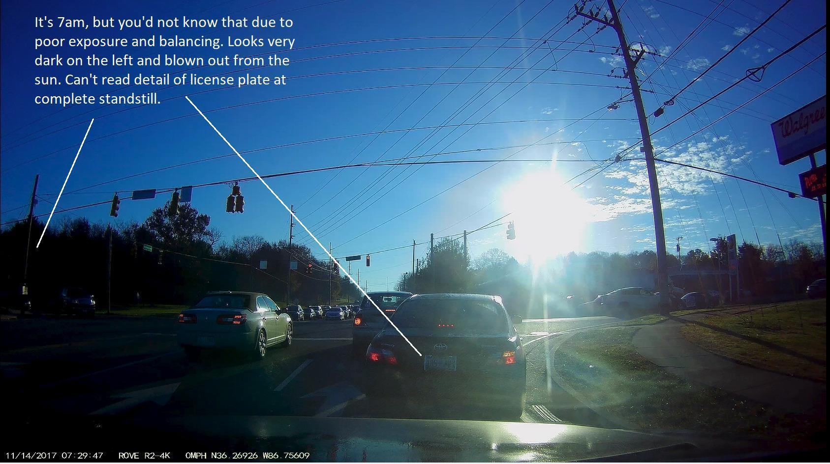 ROVE R2-4K Dash Cam, 4K UHD 2160P Car Camera, 8MP Sensor, WiFi 6 and GPS customer photo 1