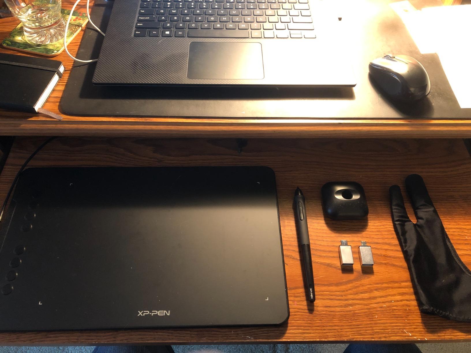 XPPen Deco 01 V3 10x6 Drawing Tablet, 16K Battery-Free Stylus, 8 Keys customer photo 2