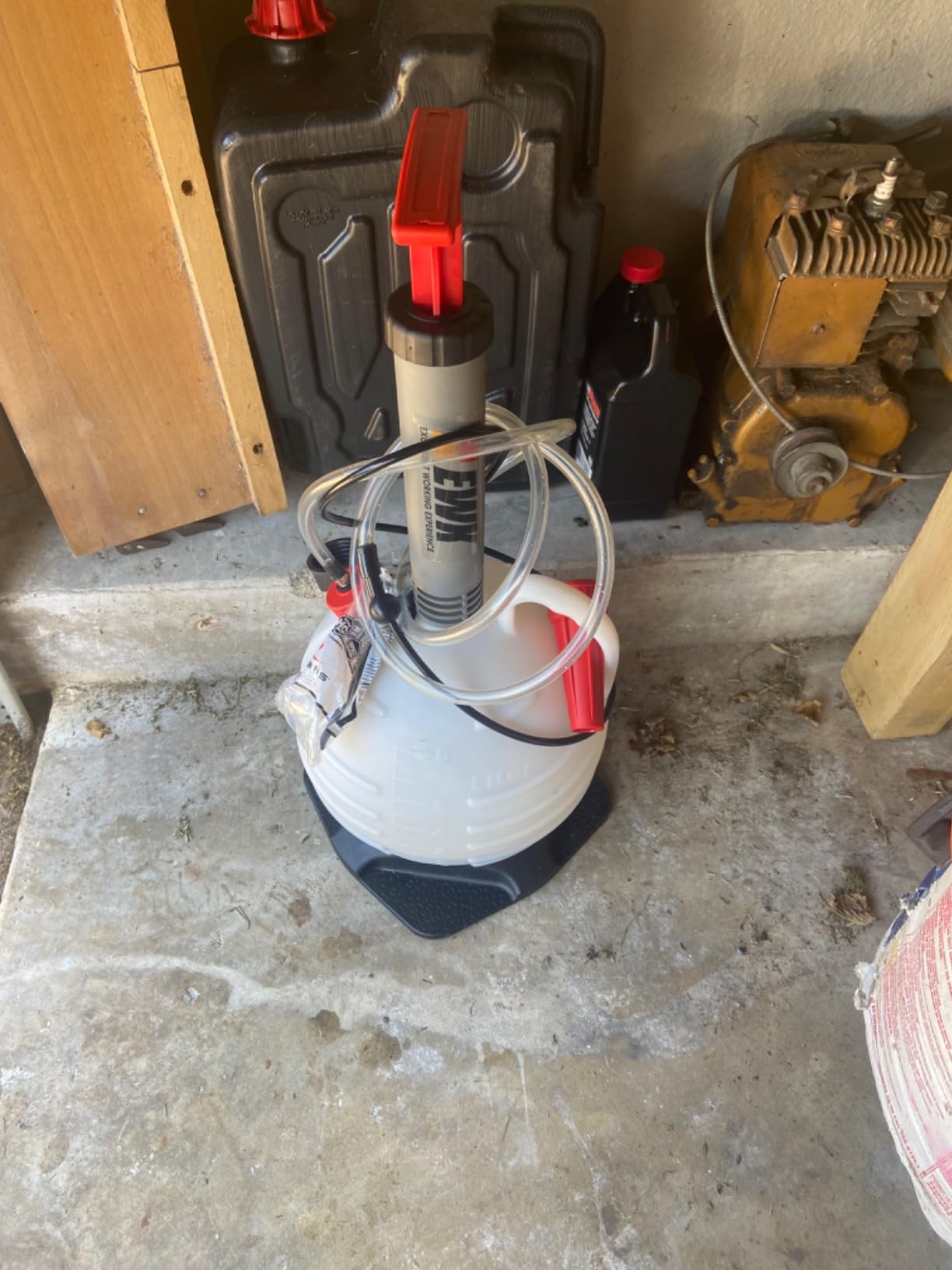 EWK 6L Manual Fluid Transfer Pump, Portable Fluid Extractor customer photo 2
