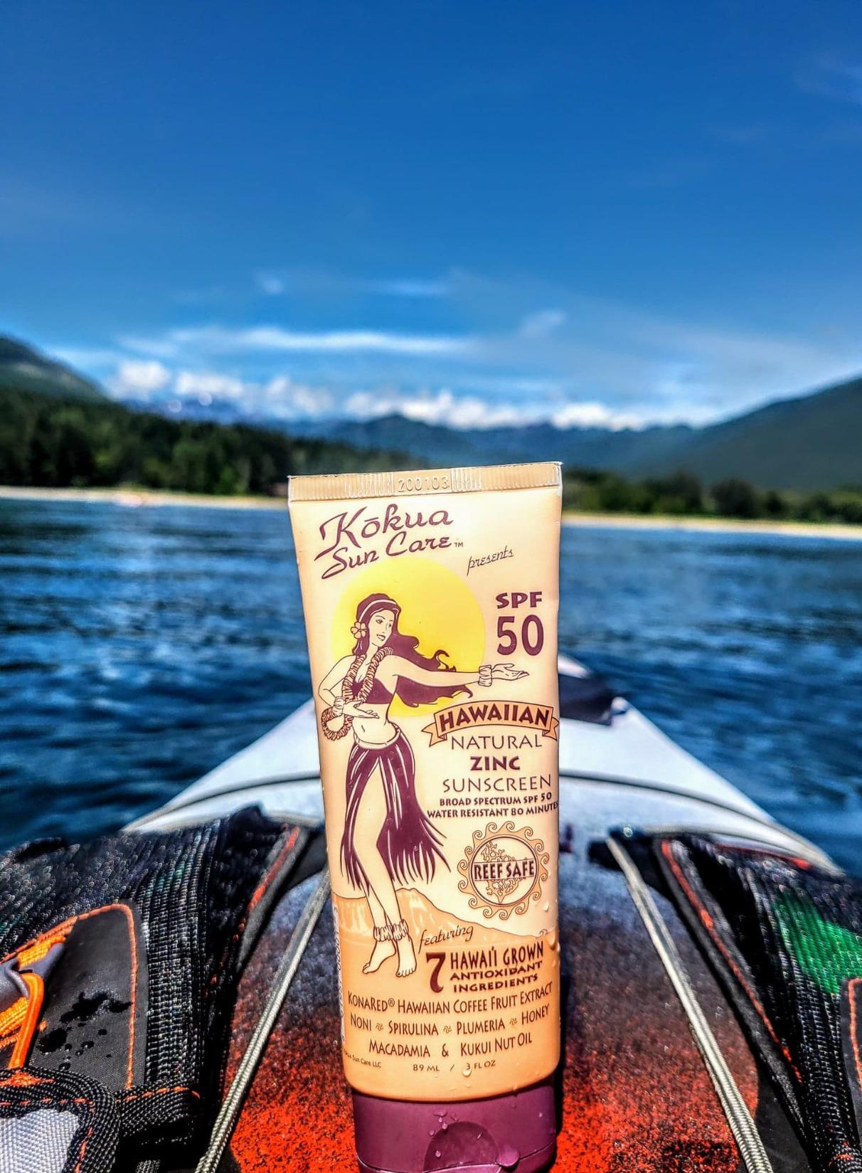 Kokua Sun Care Hawaiian Sunscreen Reef Safe SPF 50 | 3 oz | Zinc Oxide | Mineral Sunscreen | Face & Body | Moisturizing Sun Protection | Water Resistant | Chemical Free | Natural Ingredients customer photo 1