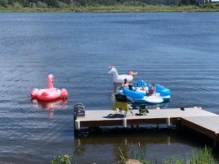 Jasonwell Giant Inflatable Unicorn Pool Float Floatie Ride On with Fast Valves Large Rideable Blow Up Summer Beach Swimming Pool Party Lounge Raft Decorations Toys for Kids Adults customer photo 2