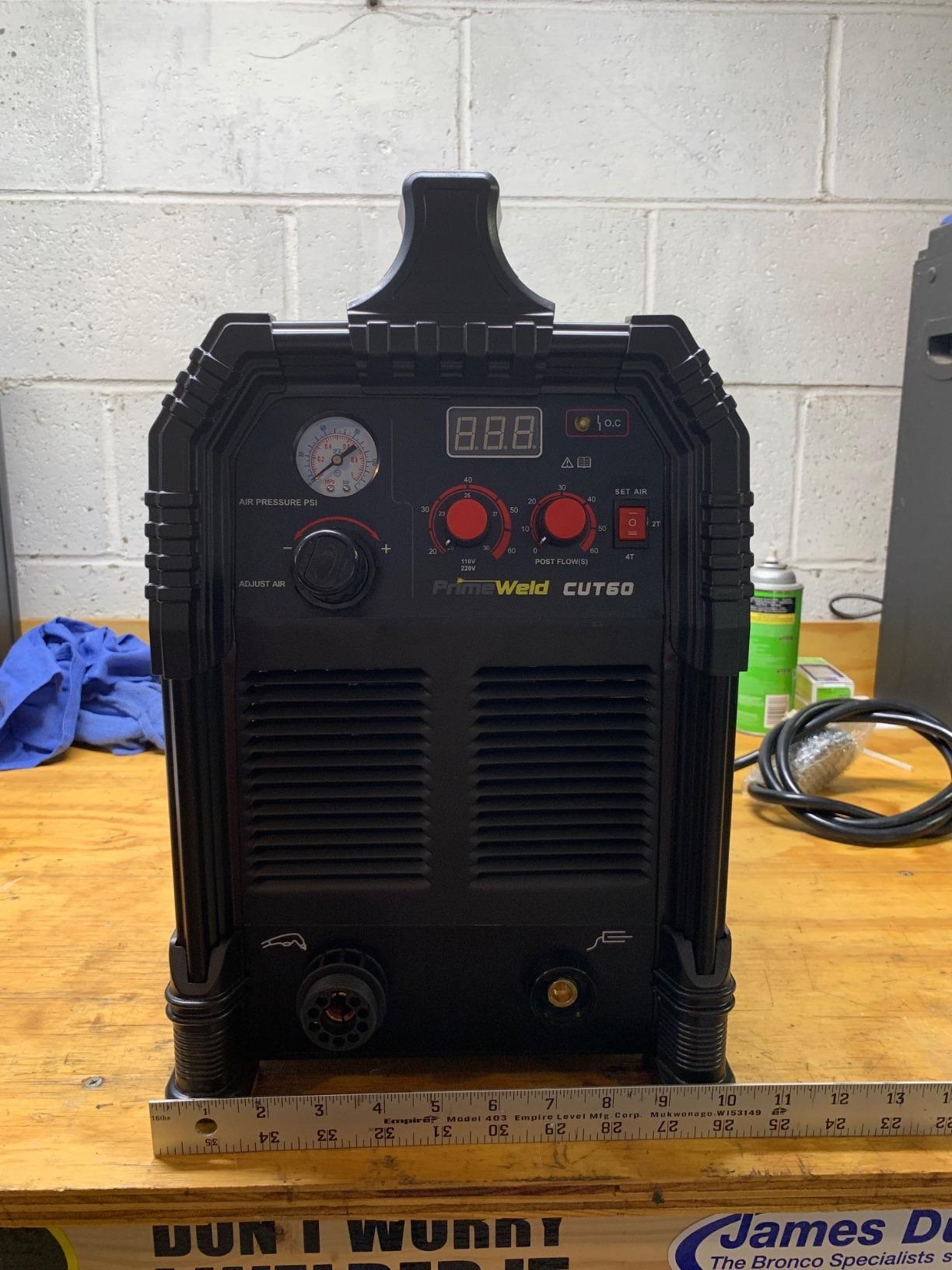 PRIMEWELD CUT60 60Amp Non-Touch Pilot Arc PT60 Torch Plasma Cutter 110V/220V Dual Voltage 3 Year Warranty customer photo 1