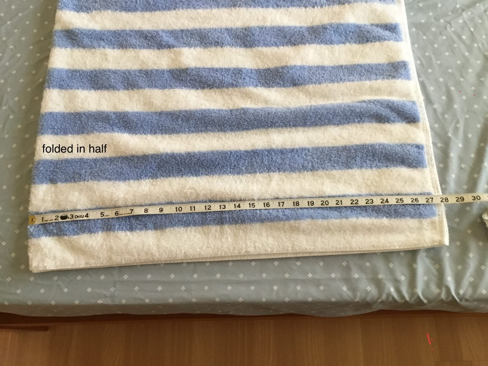 Chakir Turkish Linens Premium Quality 100% Cotton Turkish Cabana Thick Stripe Pool Beach Towels 4-Pack (Light Blue, 30x60 Inch) customer photo 1