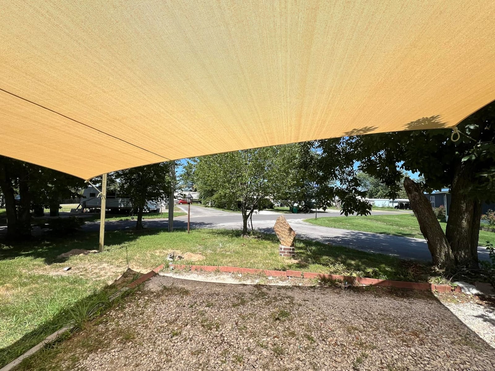 Shade&Beyond 12'X16' Sun Shade Sail Sand Rectangle customer photo 1