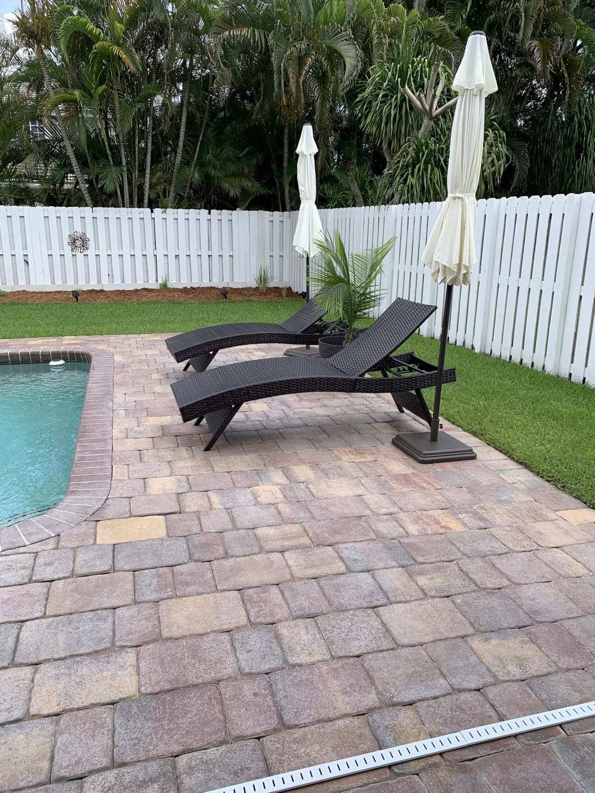 ULTCOVER Outdoor Chaise Lounge Cover 2 Pack, 84L x 32W x 32H in customer photo 2