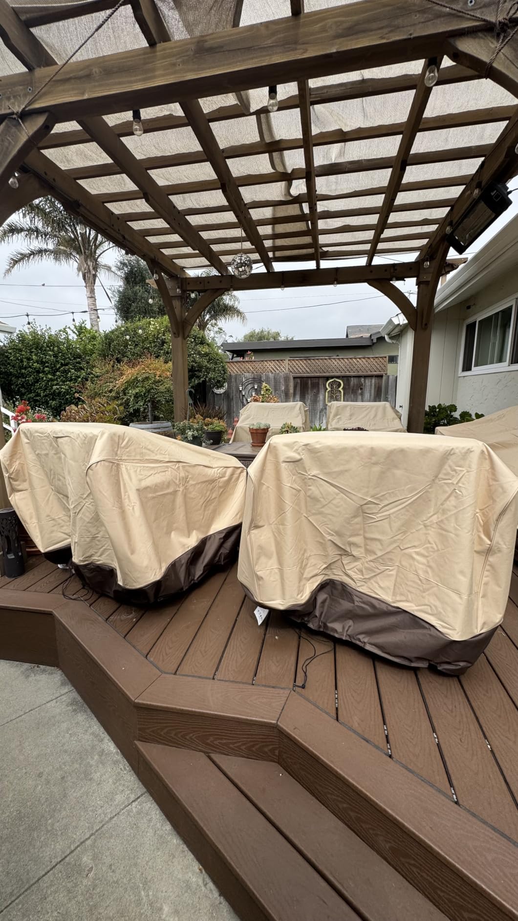 Vailge Patio Loveseat Cover 2-Seater & Outdoor Sofa Couch Cover Waterproof customer photo 1