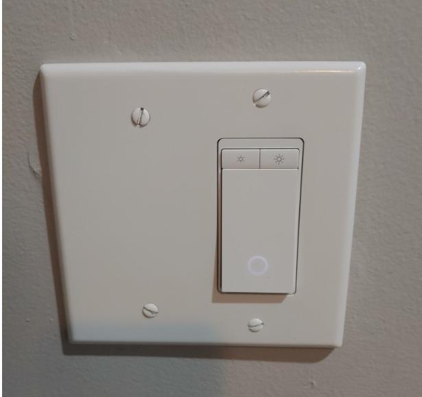 Kasa Smart Dimmer Switch HS220P3, Single Pole, Needs Neutral Wire customer photo 1