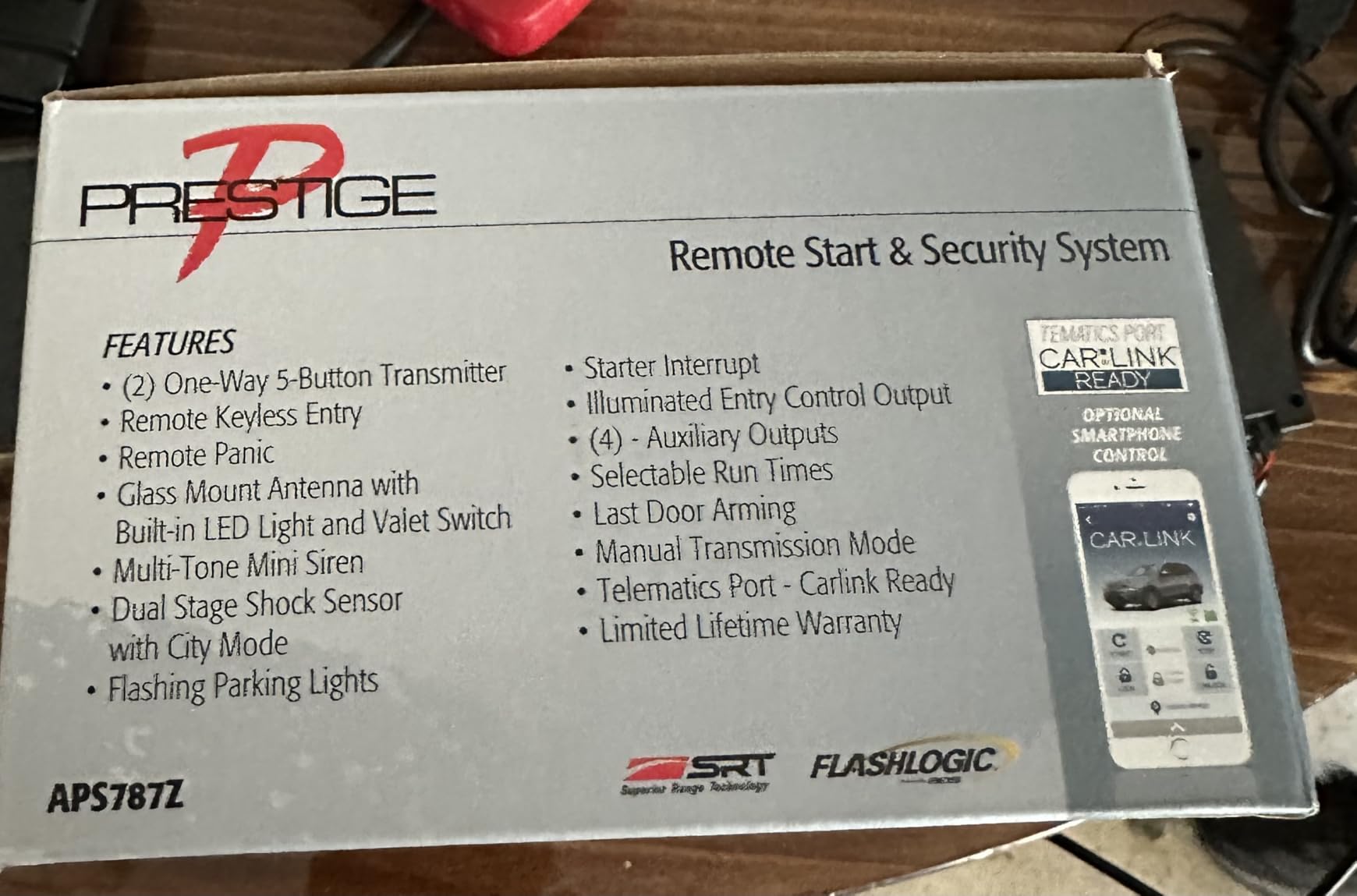 Prestige APS787Z One-Way Remote Start with Keyless Entry and Security System up to 1 Mile Range customer photo 2