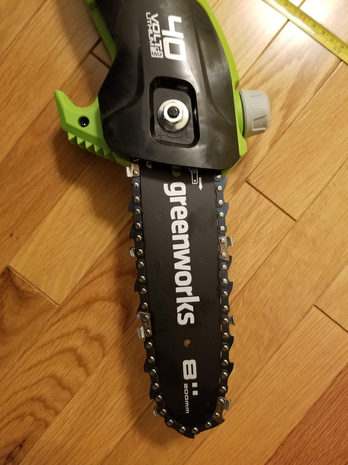 Greenworks 40V 8-Inch Cordless Polesaw, 2.0Ah Battery and Charger Included PS40B210 customer photo 2