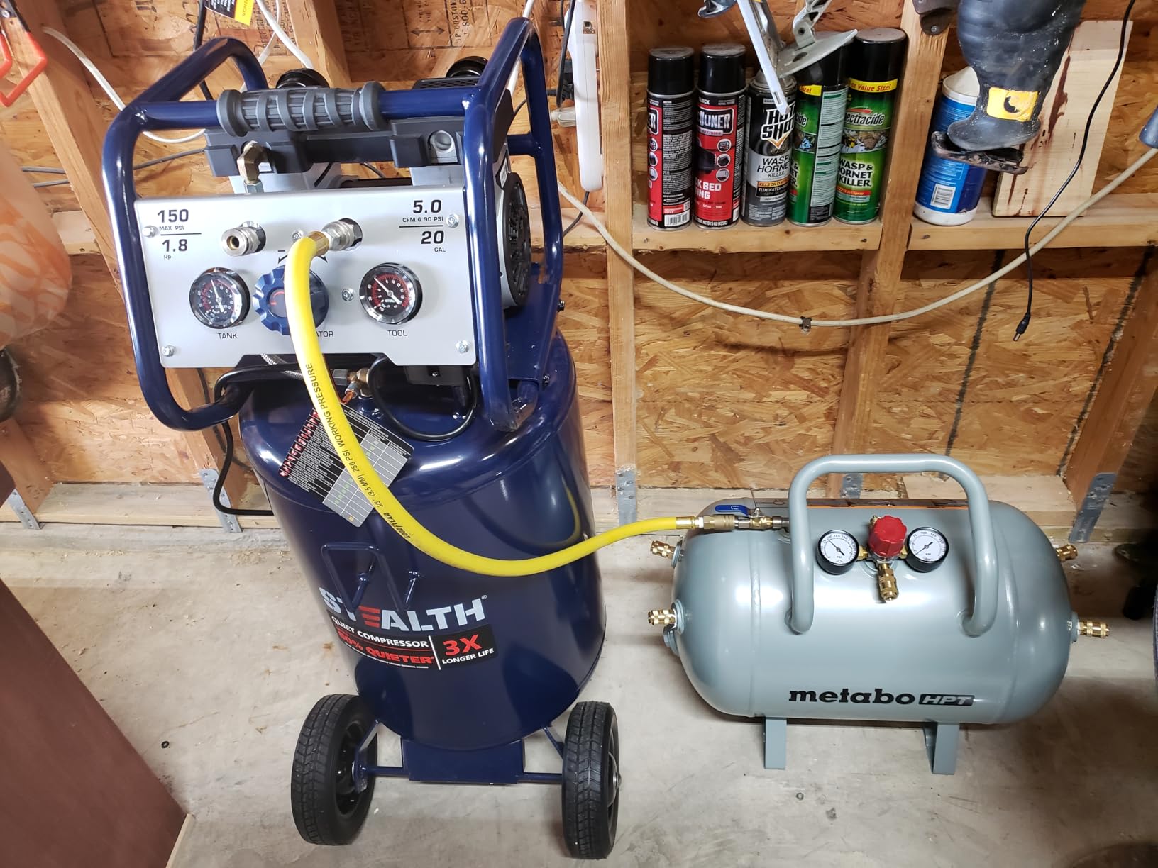 Metabo HPT 10 Gallon Air Tank, High Capacity ASME Certified, UA3810AB customer photo 1